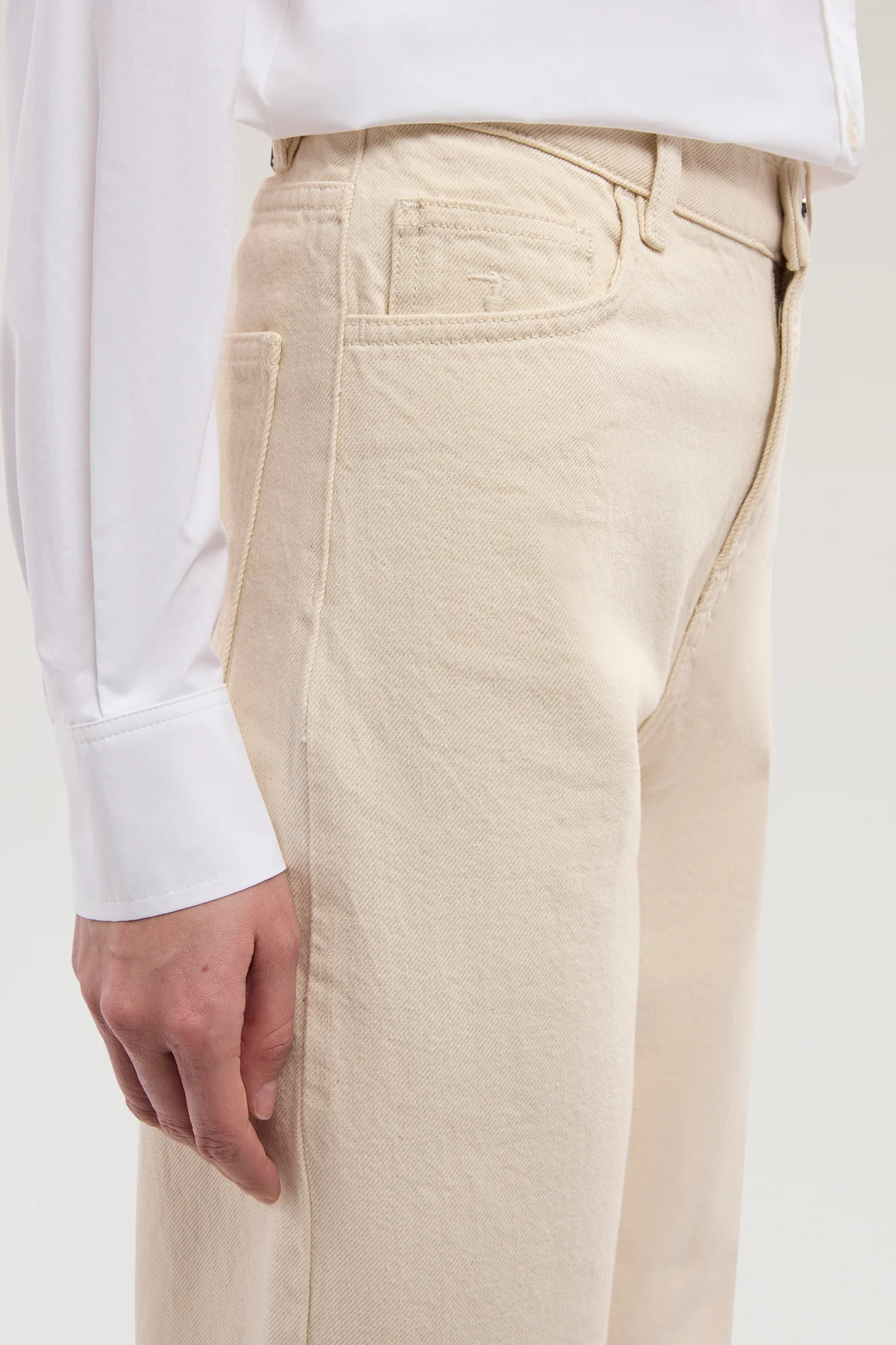 191 Boyfriend – Cotton Denim Jeans - Image 3