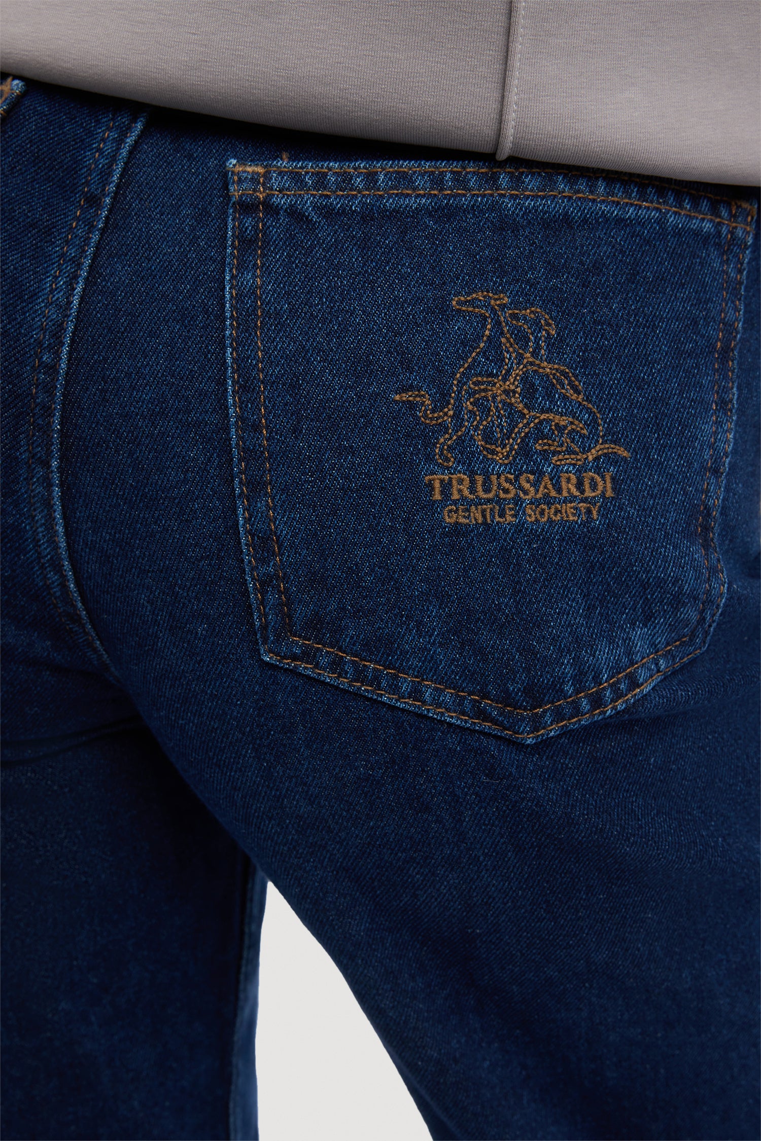 191 Boyfriend – Cotton Denim Jeans - Image 3