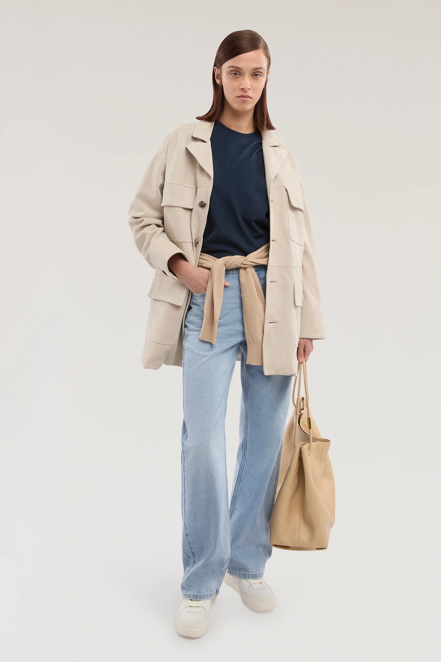 191 Boyfriend – Cotton Denim Jeans - Image 4