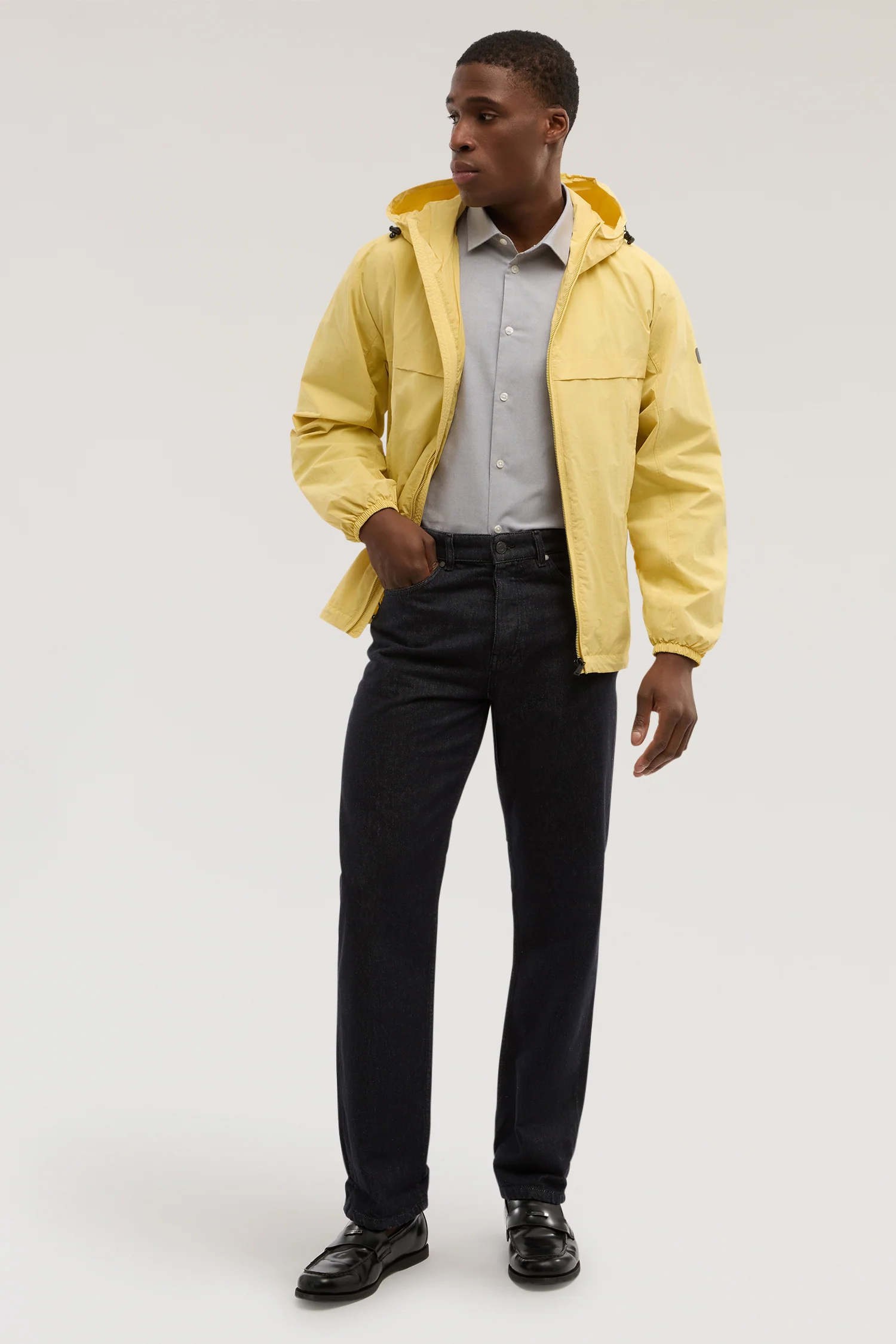 390 Straight – Dark Blue Denim Jeans - Image 4