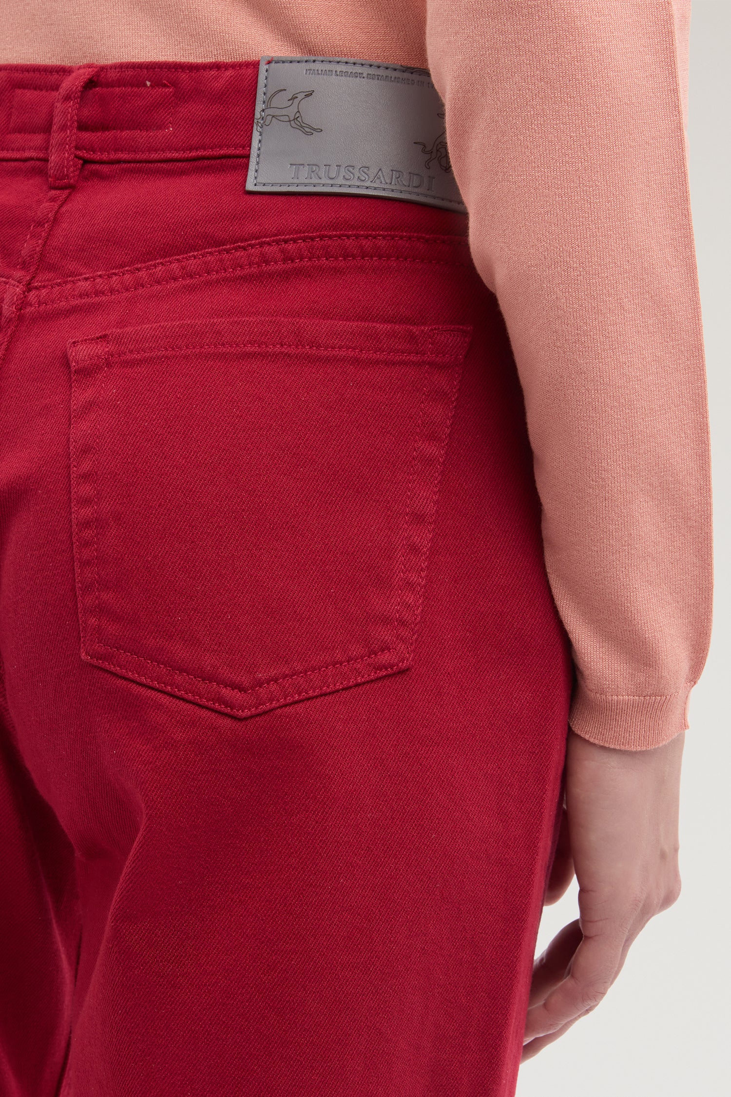 5-pocket 193 New Straight in cotton bull fabric - Image 3