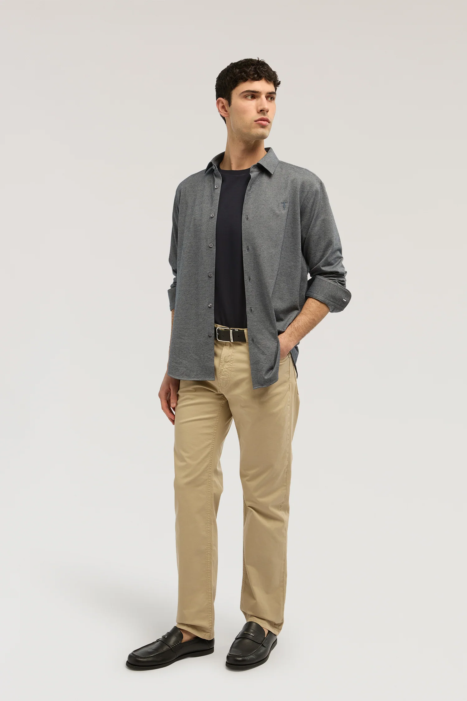 5 pockets Regular 380 ICON in lightweight gabardine - Image 4