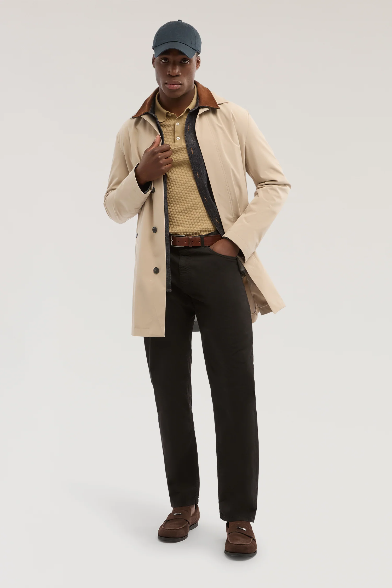 5 pockets Regular 380 ICON in lightweight gabardine - Image 4