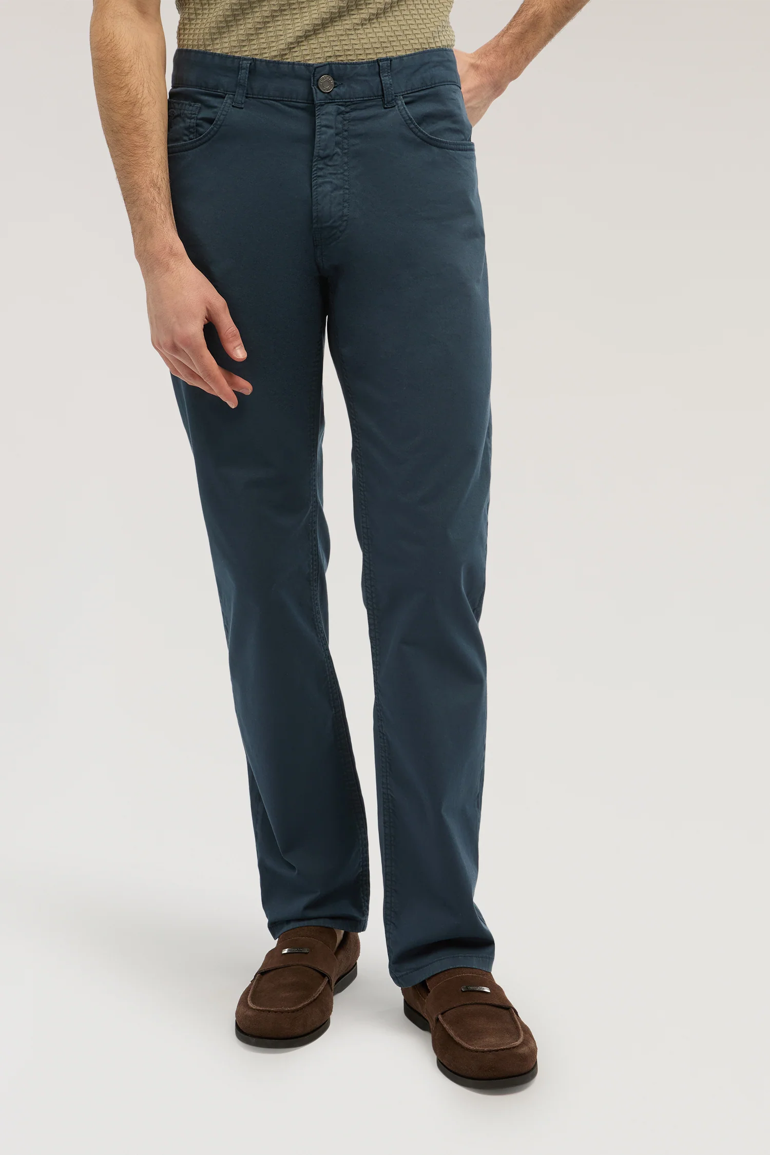 5 pockets Regular 380 ICON in lightweight gabardine