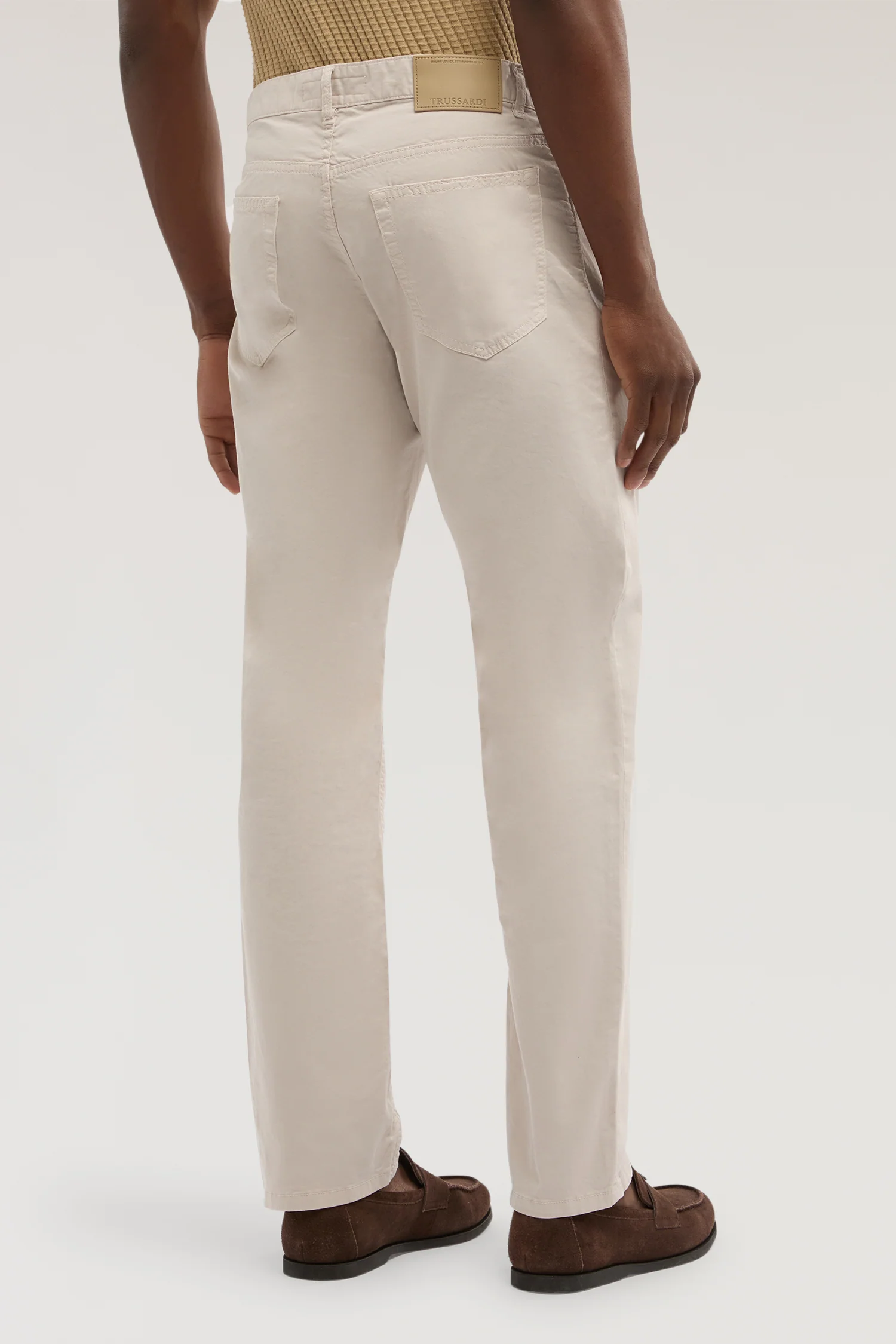 5 pockets Regular 380 ICON in lightweight gabardine - Image 2