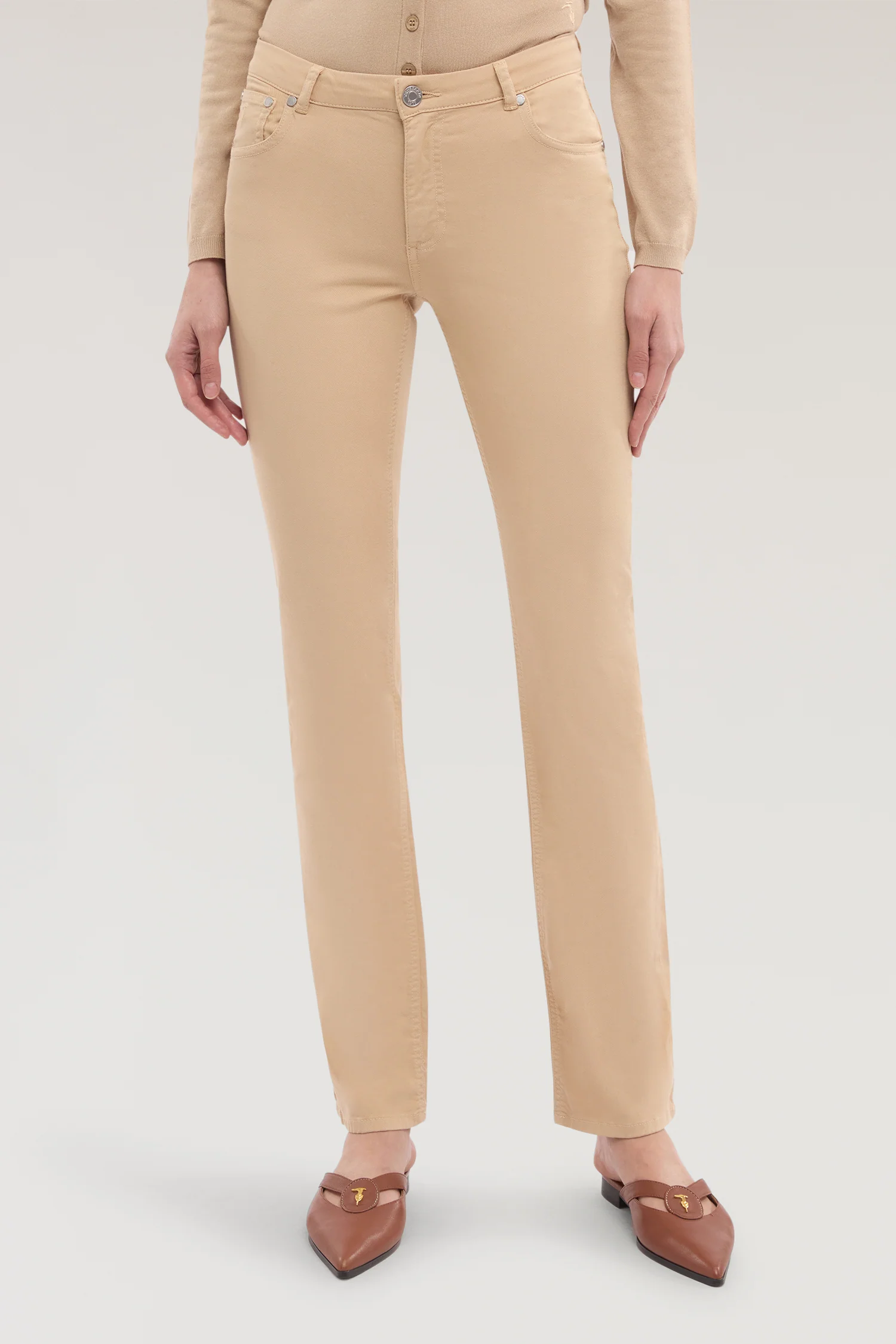 5 Slim 130 pockets in gabardine