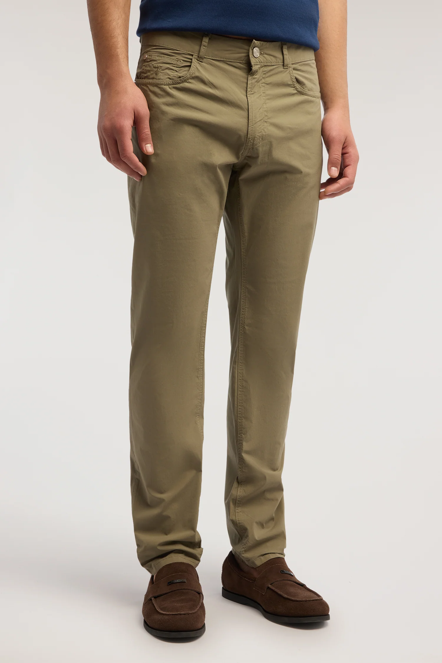 5 Slim 370 CLOSE pockets in poplin