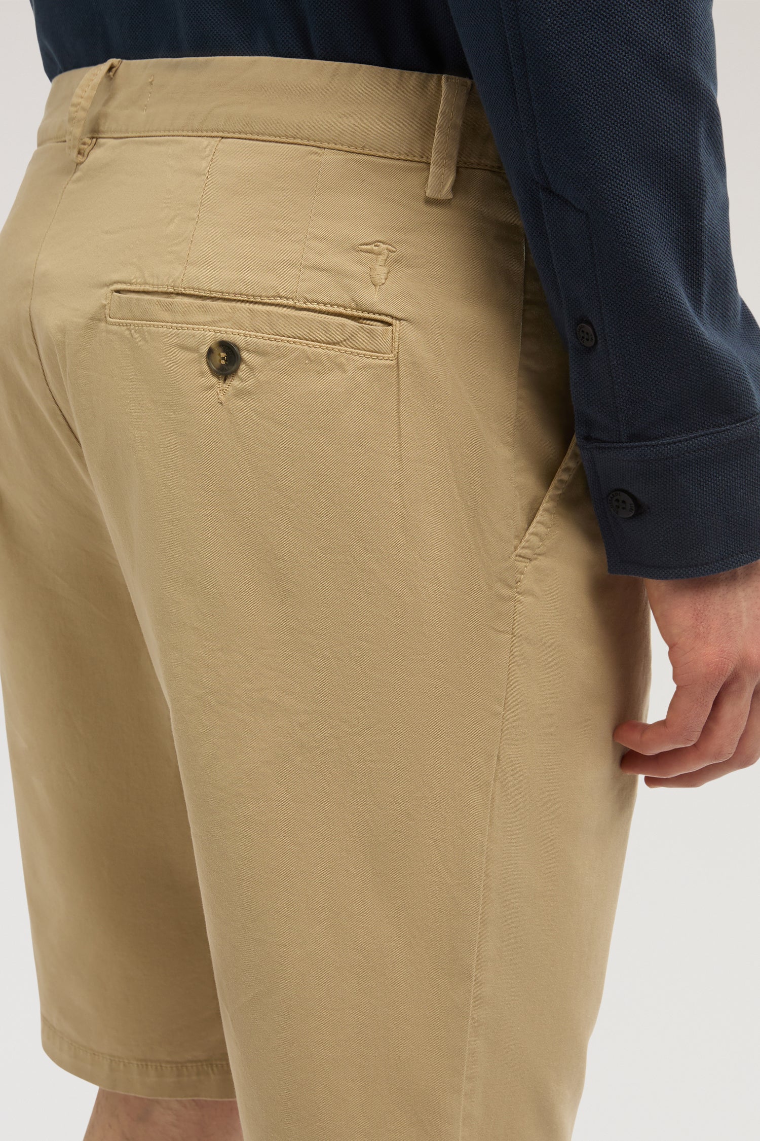 Bermuda Aviator slim fit in gabardine - Image 3