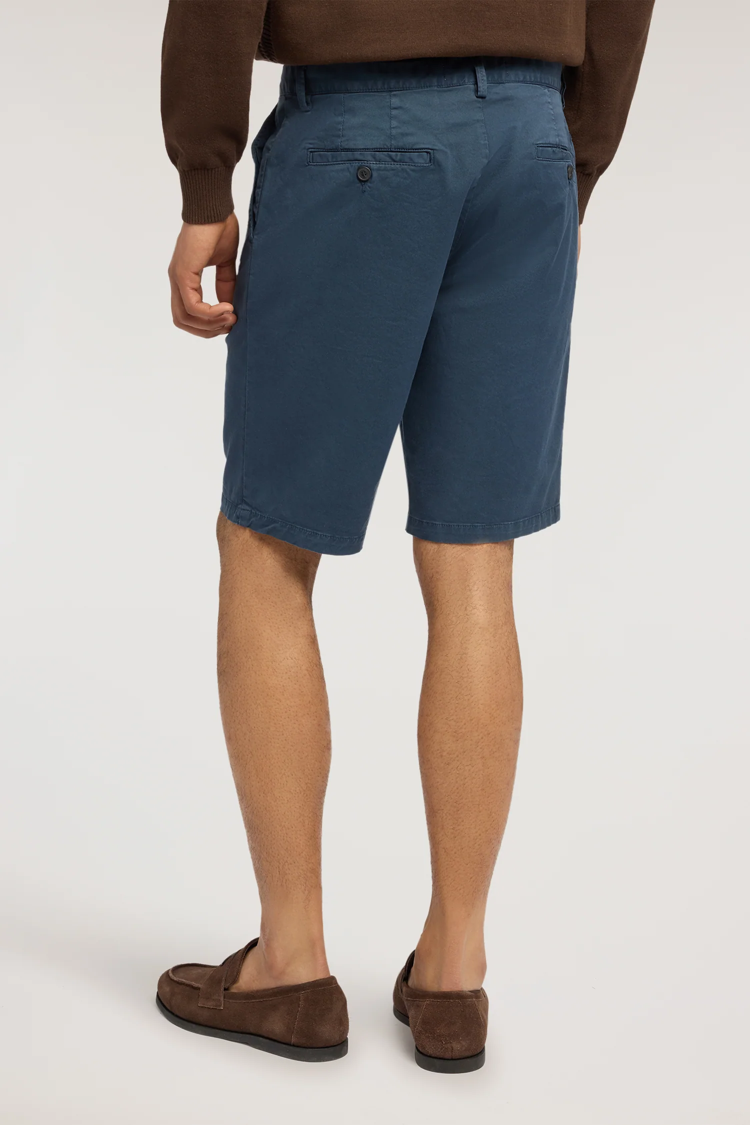 Bermuda Aviator slim fit in gabardine - Image 2
