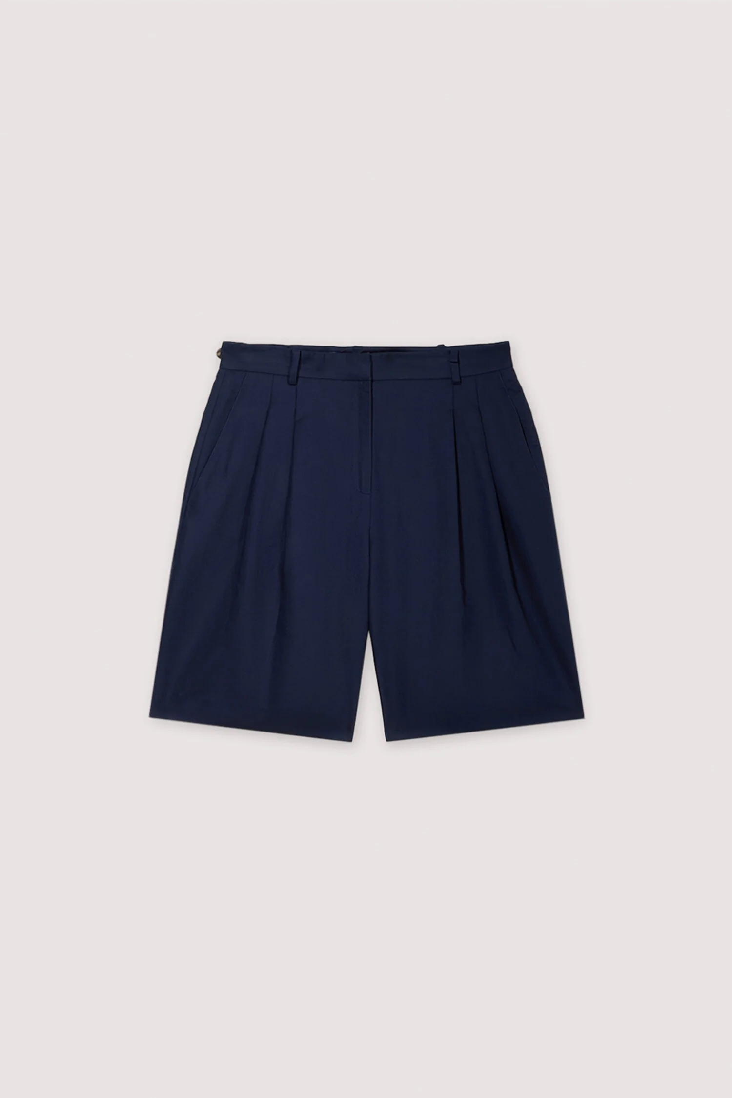 Bermuda shorts in cotton and linen - Image 5