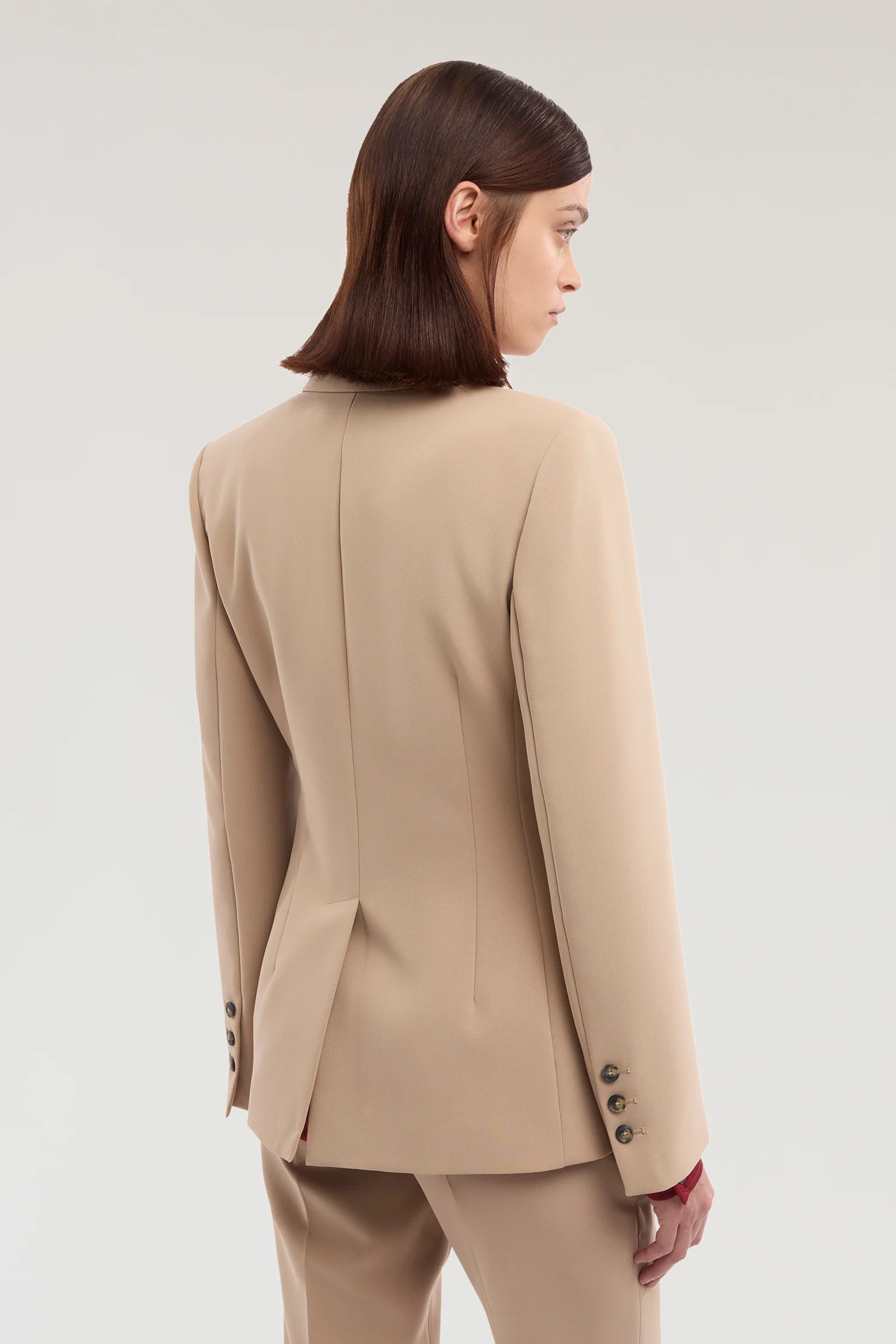 Blazer in cady fabric - Image 2