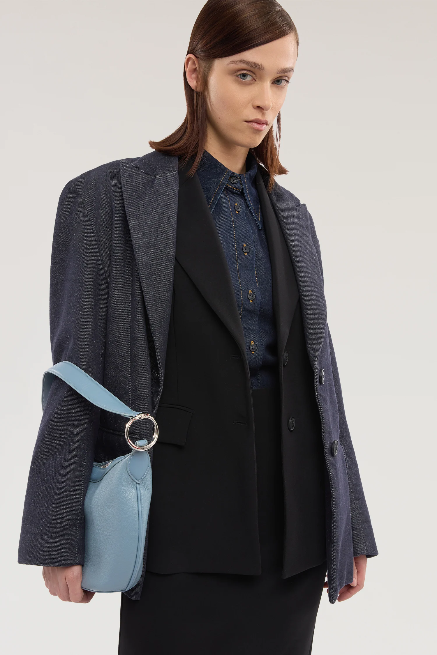 Blazer in cady fabric - Image 4
