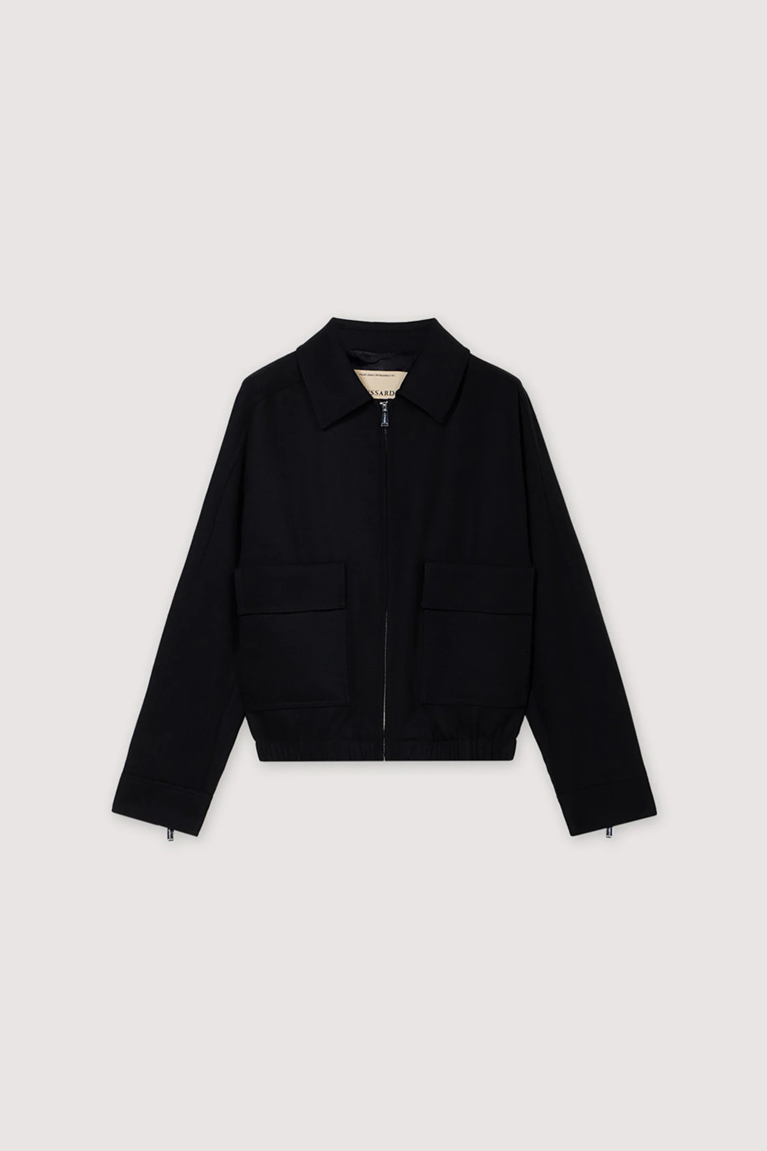 Bomber jacket in cool wool - Image 5
