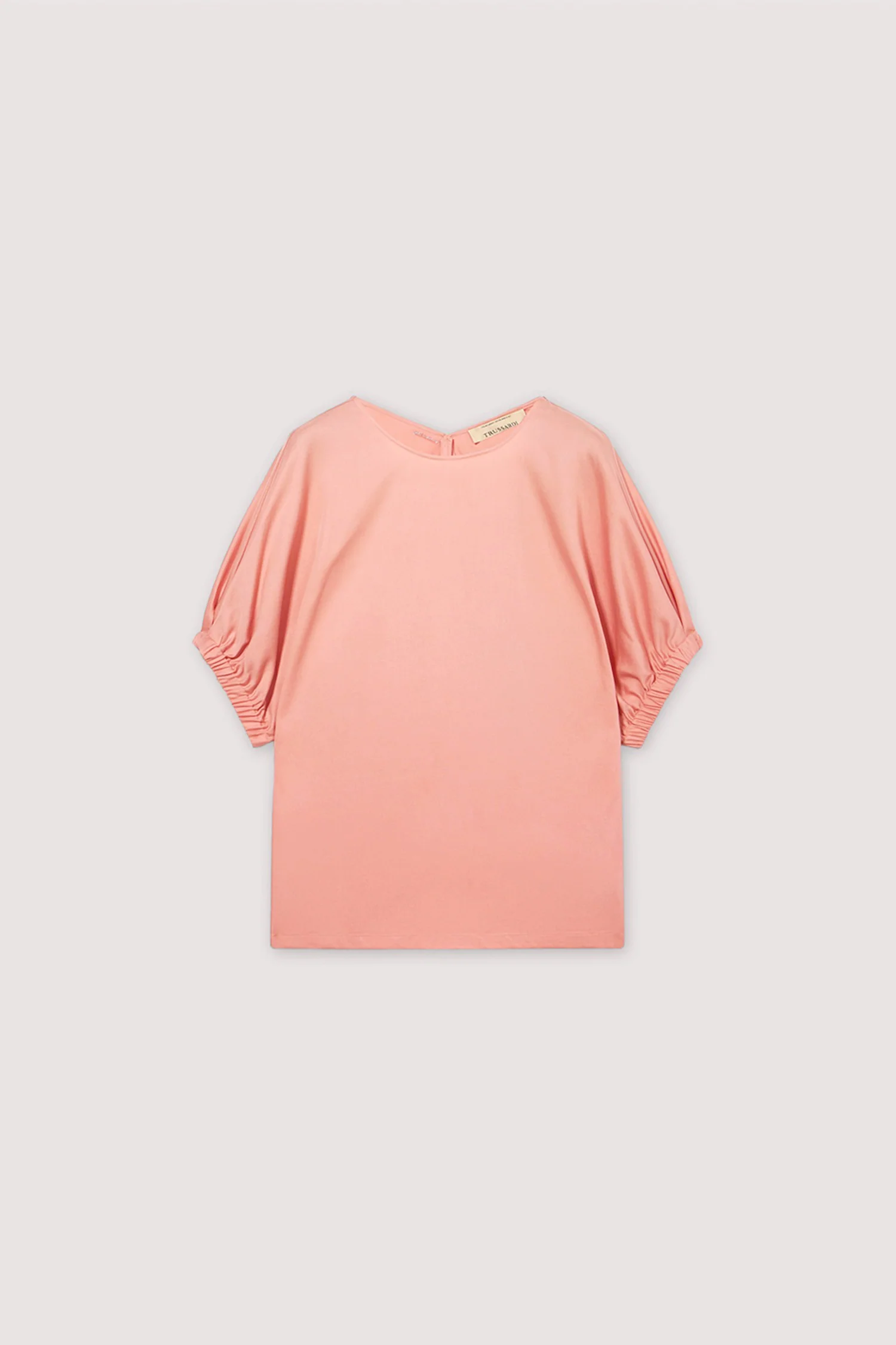 Boxy blouse in lyocell and linen - Image 5