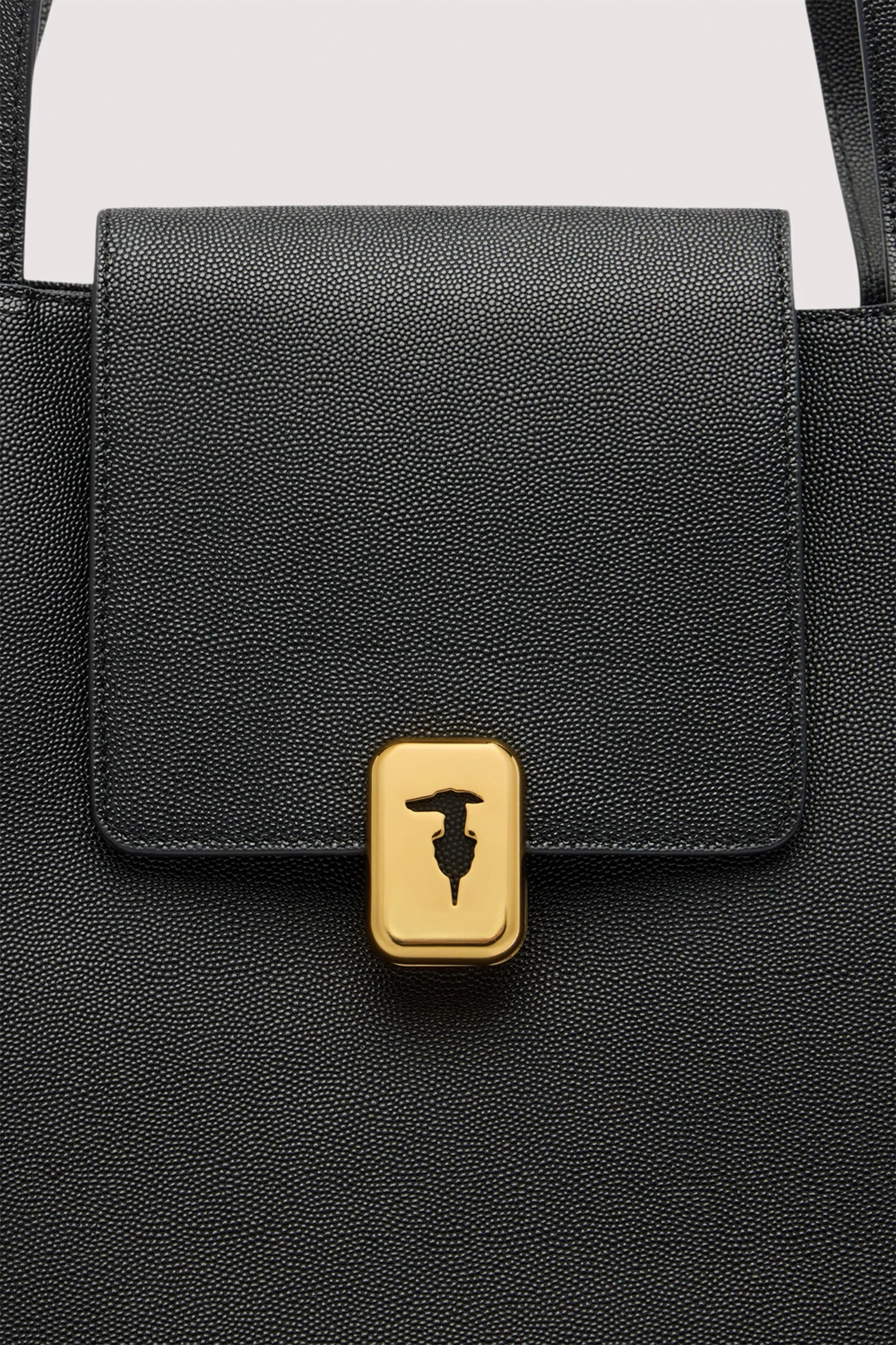 Cameo leather shopping bag - Image 3
