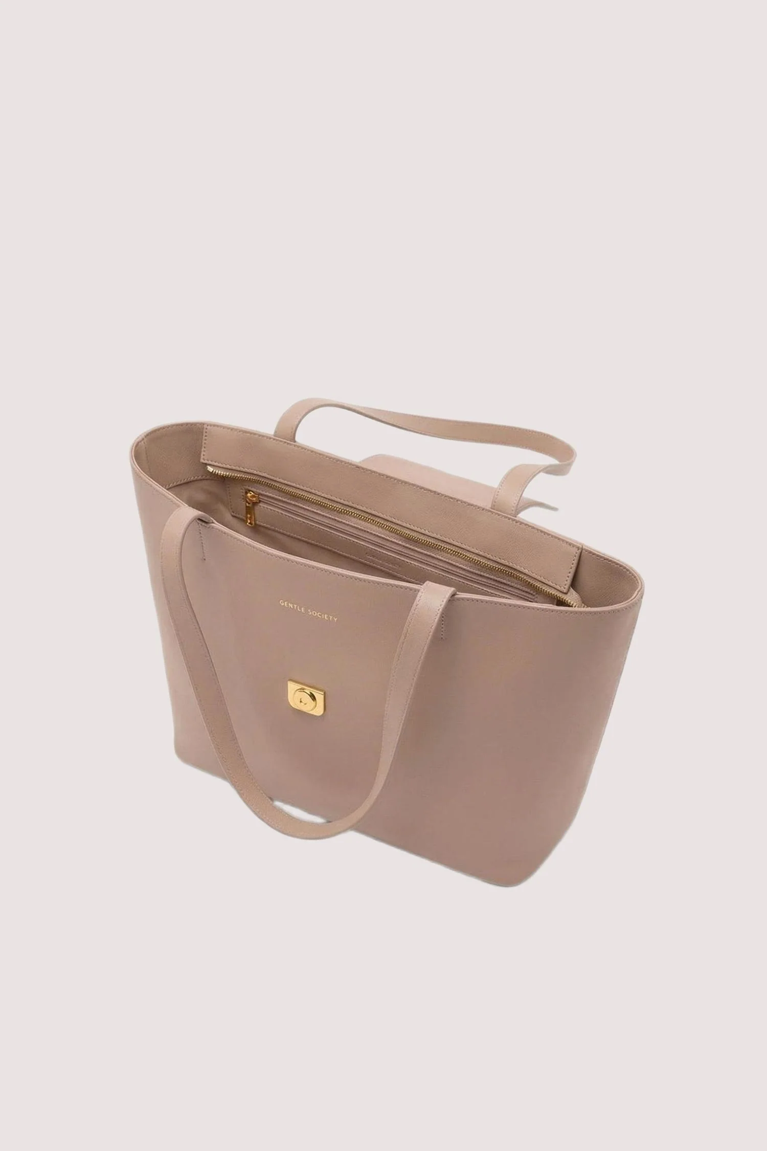 Cameo leather shopping bag - Image 2