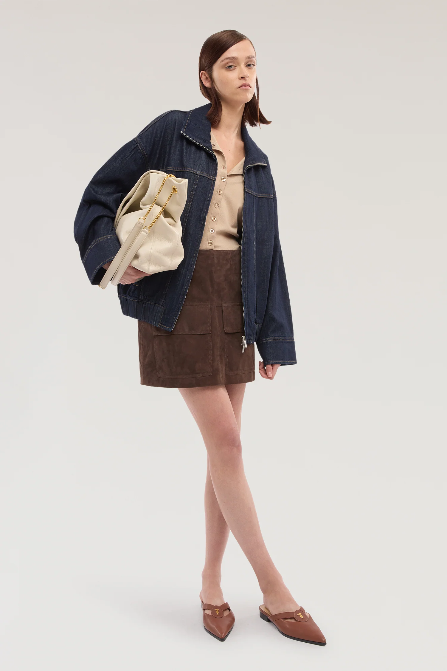 Cardigan in viscose with embroidery - Image 4
