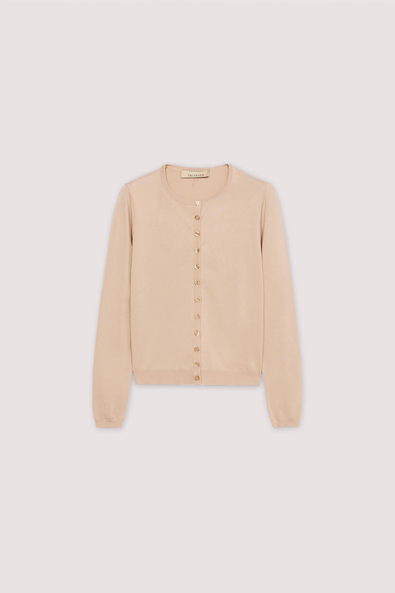 Cardigan in viscose with embroidery - Image 5