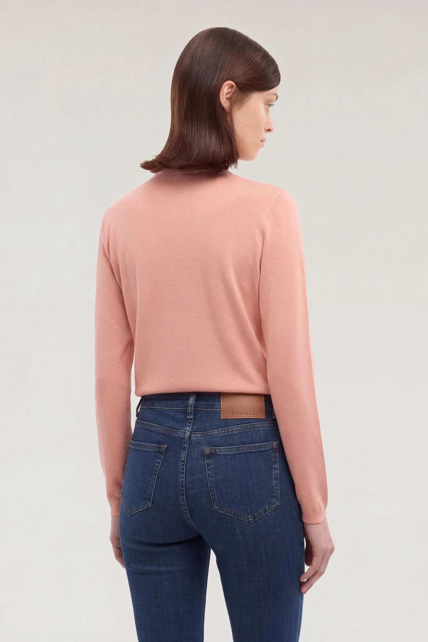Cardigan in viscose with embroidery - Image 2