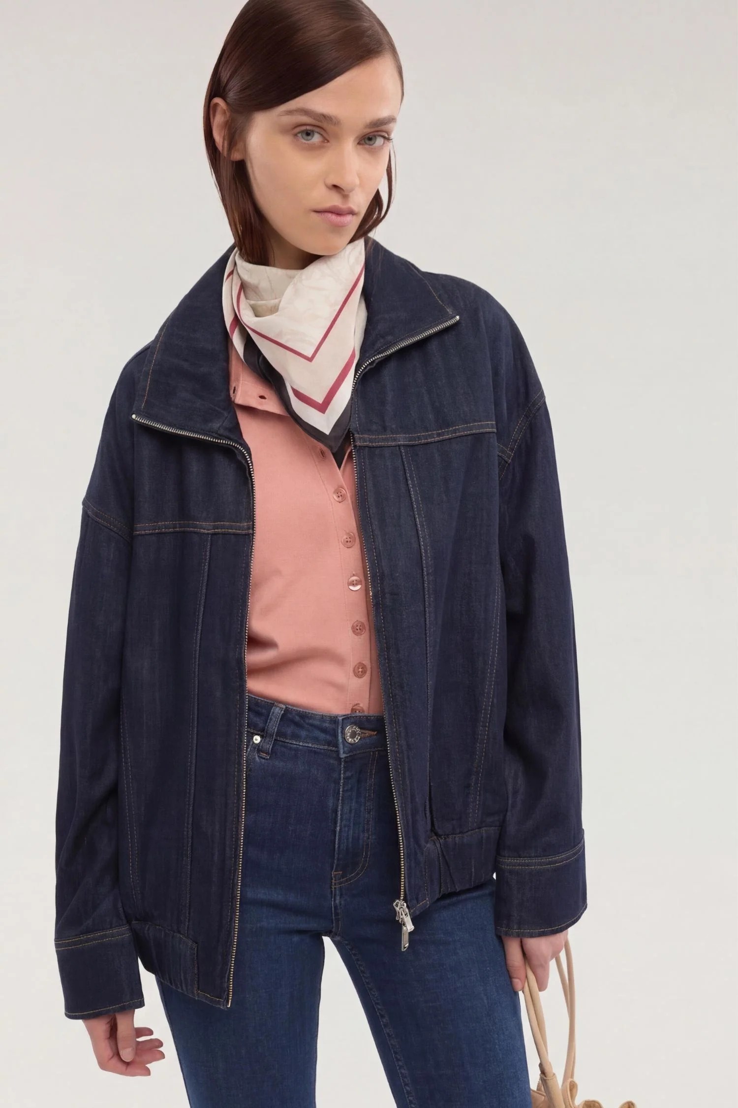 Cardigan in viscose with embroidery - Image 4