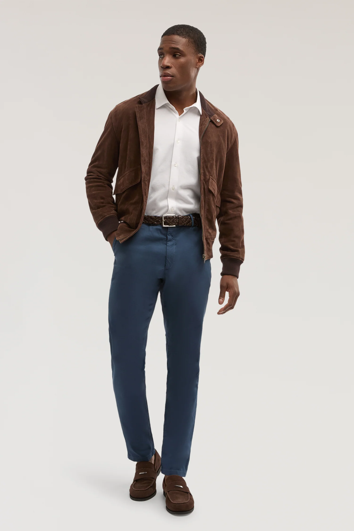 Chino Aviator 301 slim fit in cotton - Image 4