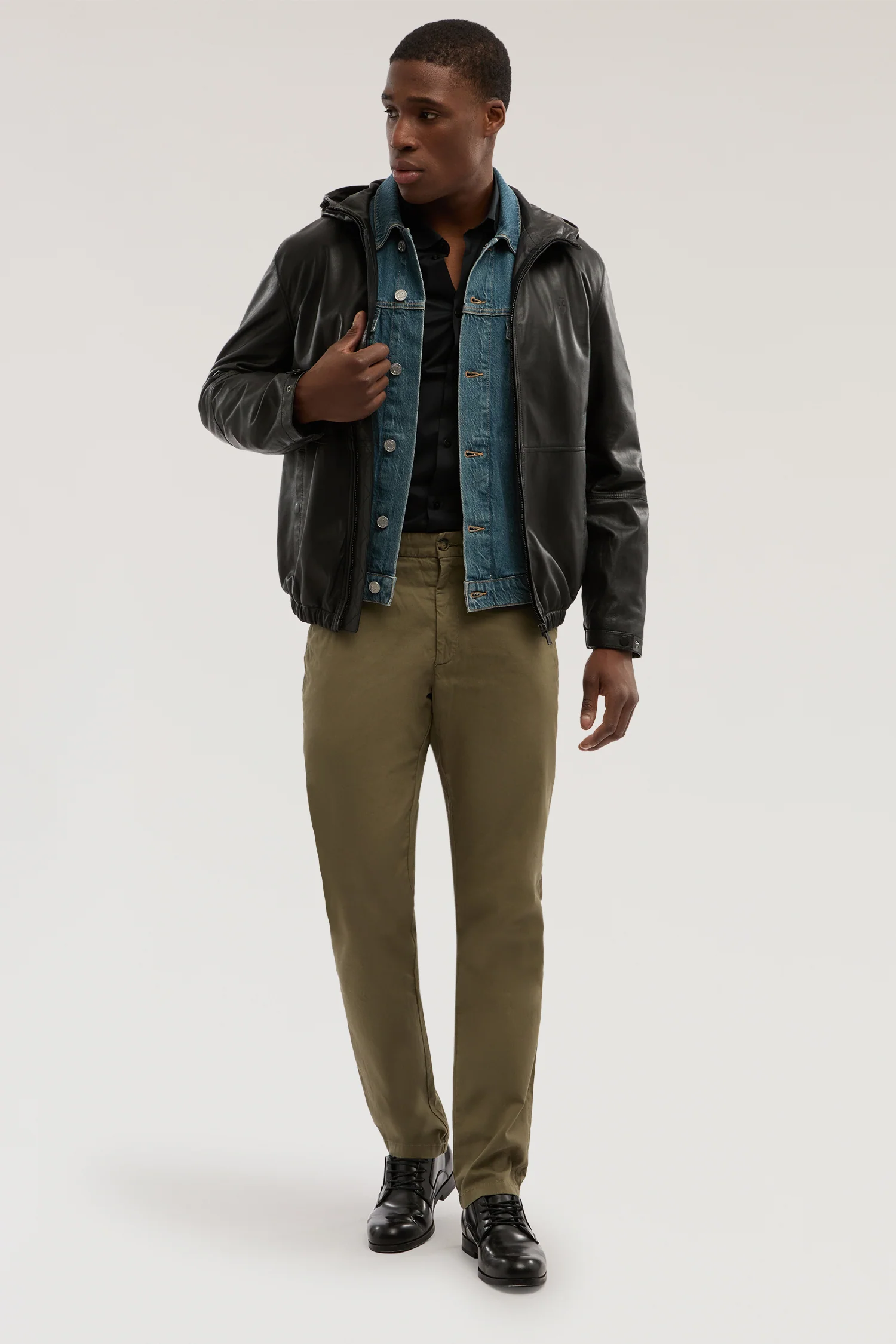 Chino Aviator 301 slim fit in cotton - Image 4