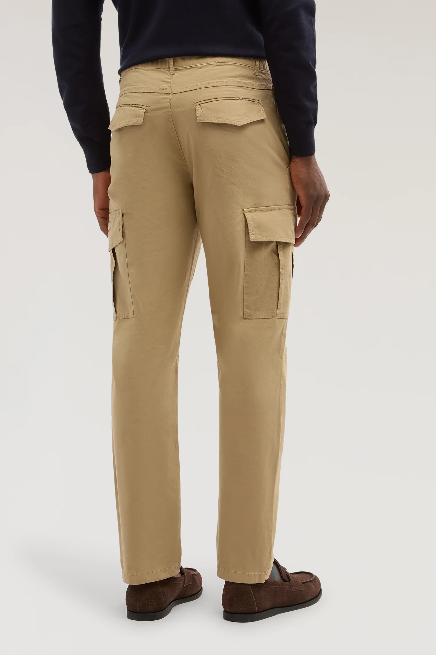 Cotton cargo trousers - Image 2