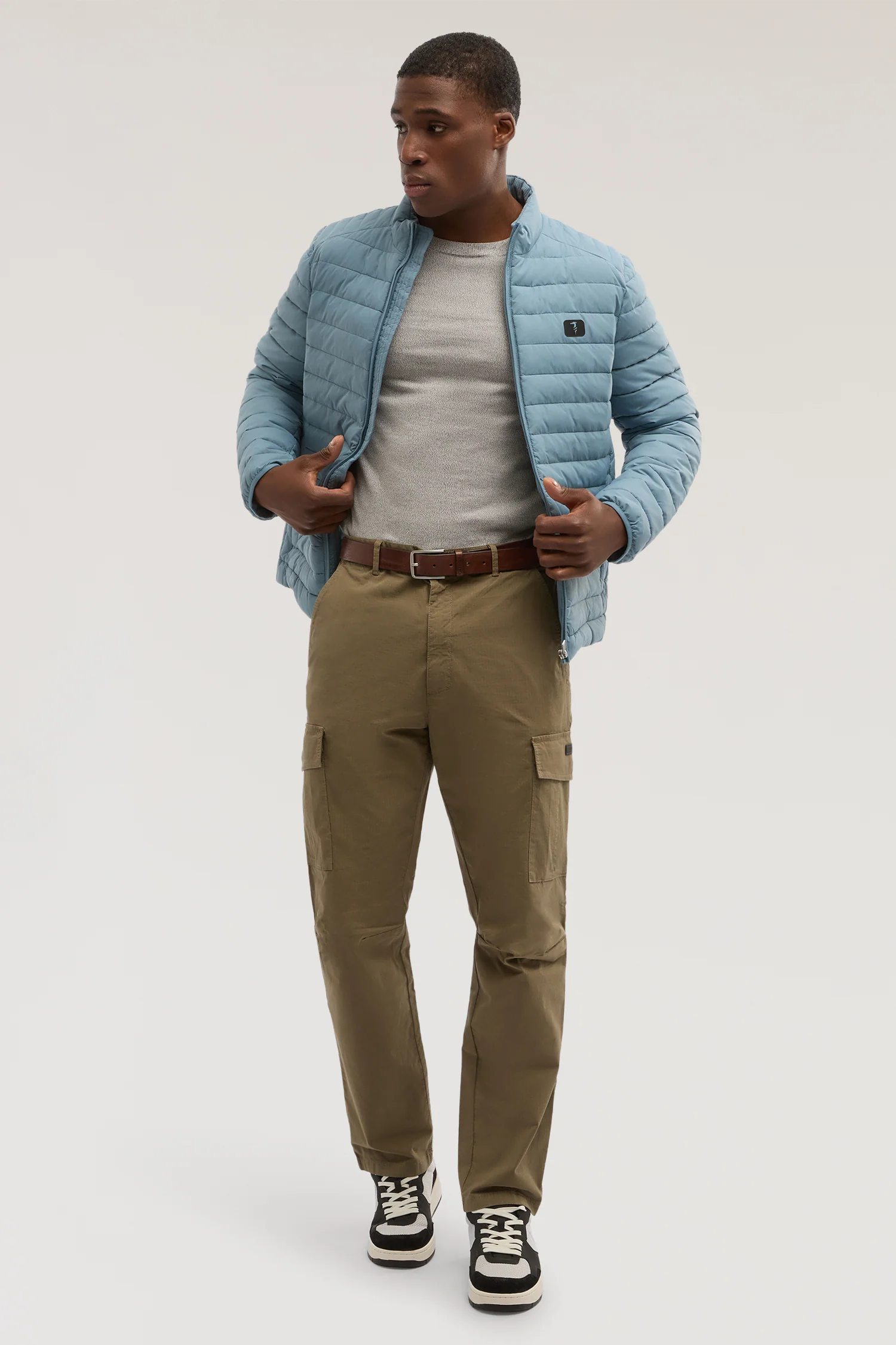 Cotton cargo trousers - Image 4