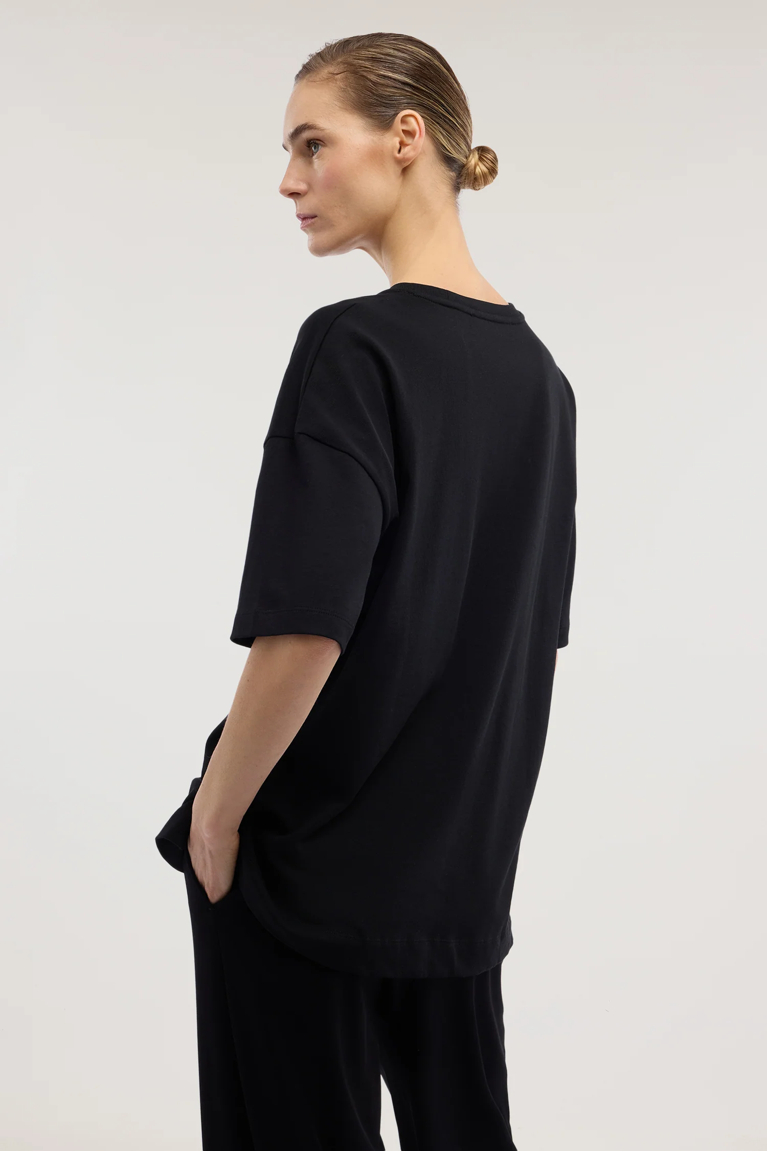 Cotton jersey T-shirt with print - Image 3