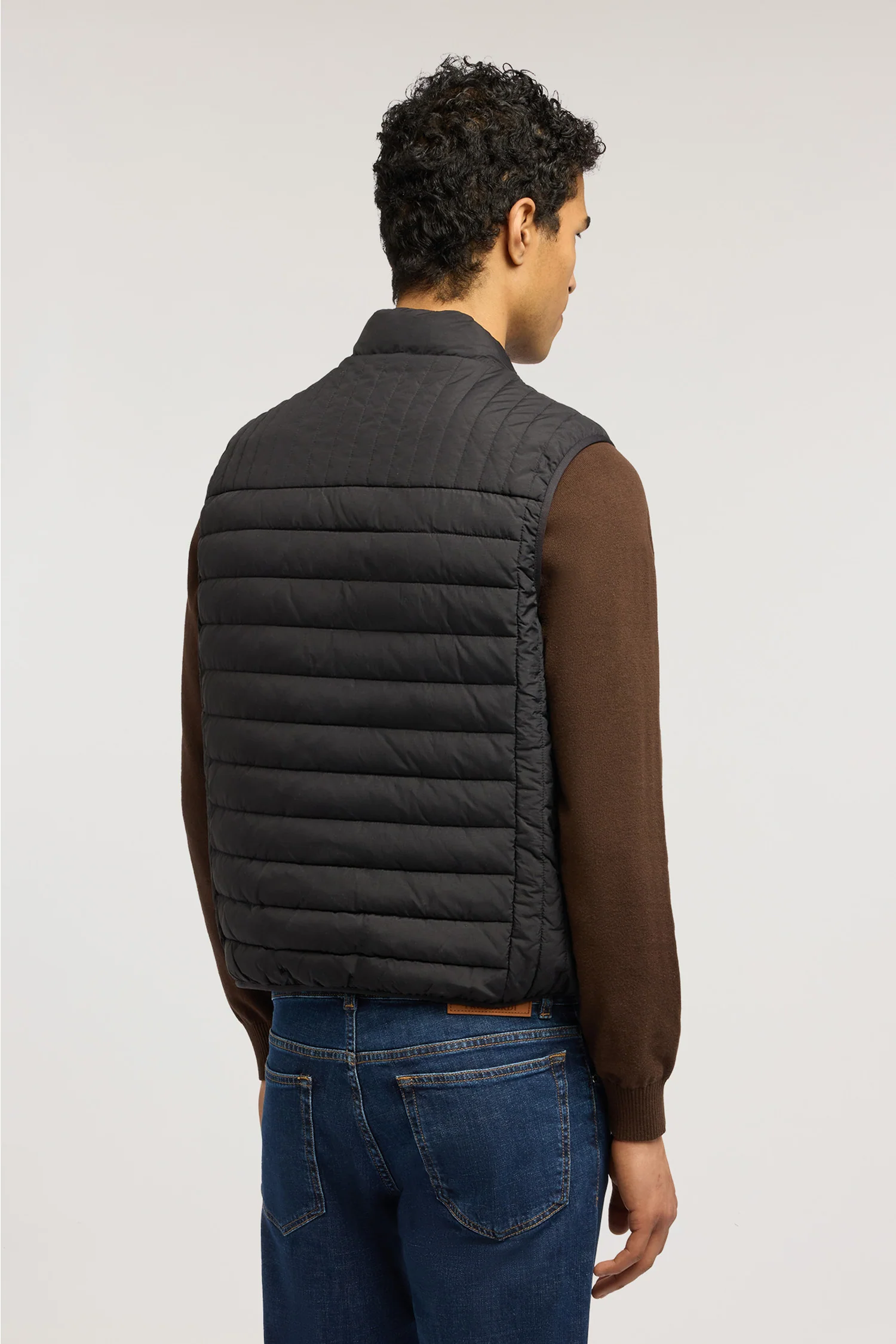 Crinkle nylon gilet - Image 2