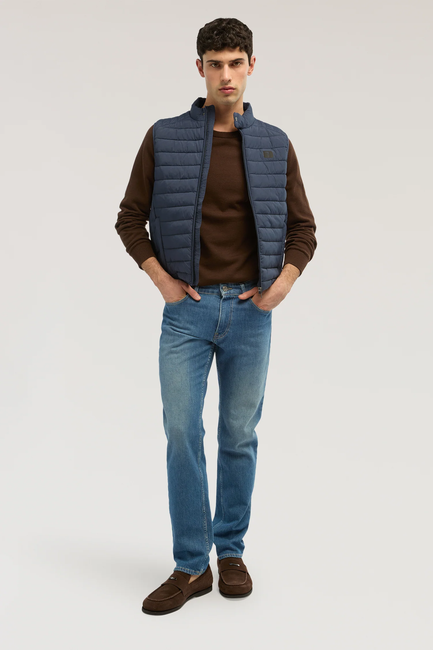 Crinkle nylon gilet - Image 4