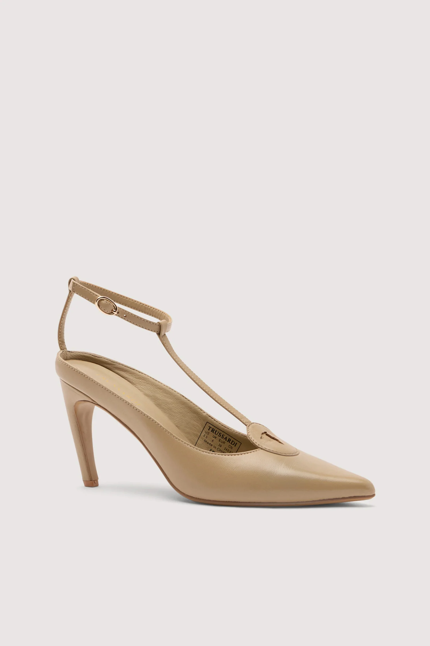 Décolleté with greyhound leather strap - Image 4