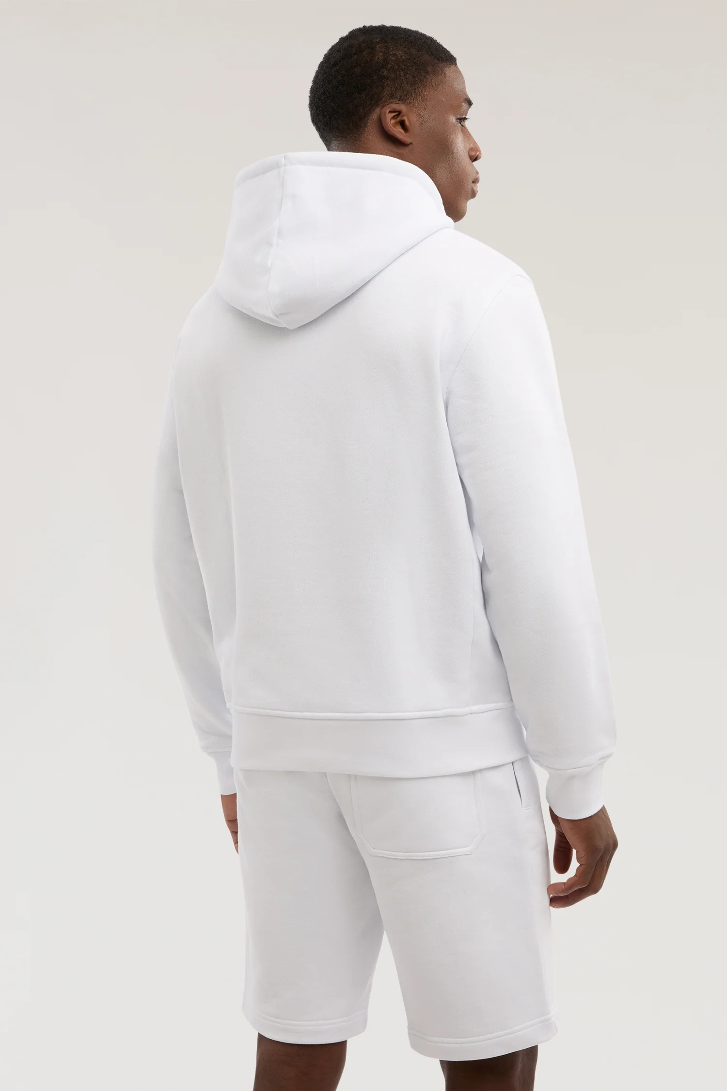 Diagonal jersey hoodie - Image 2