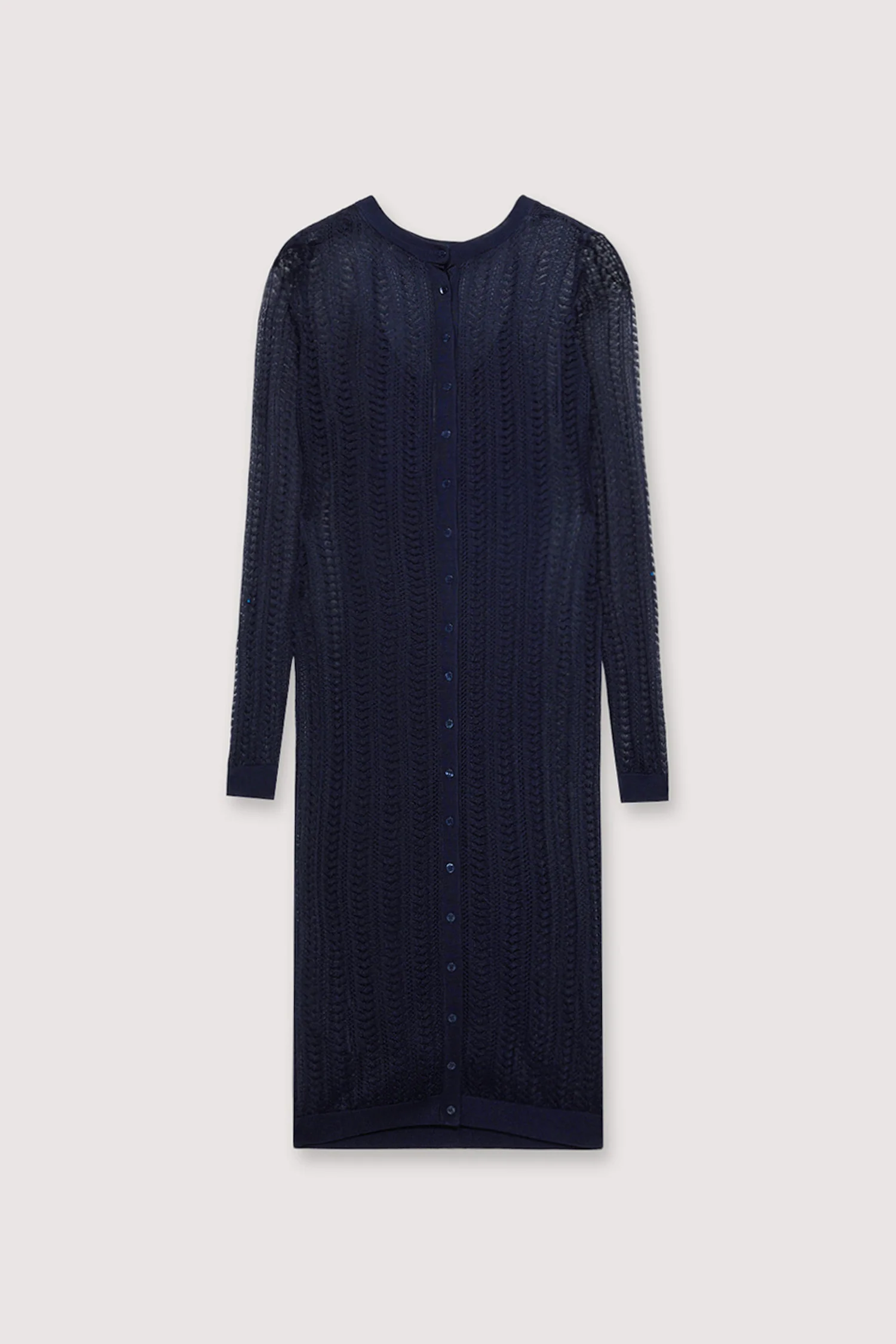 Dress with back buttoning in viscose - Image 5