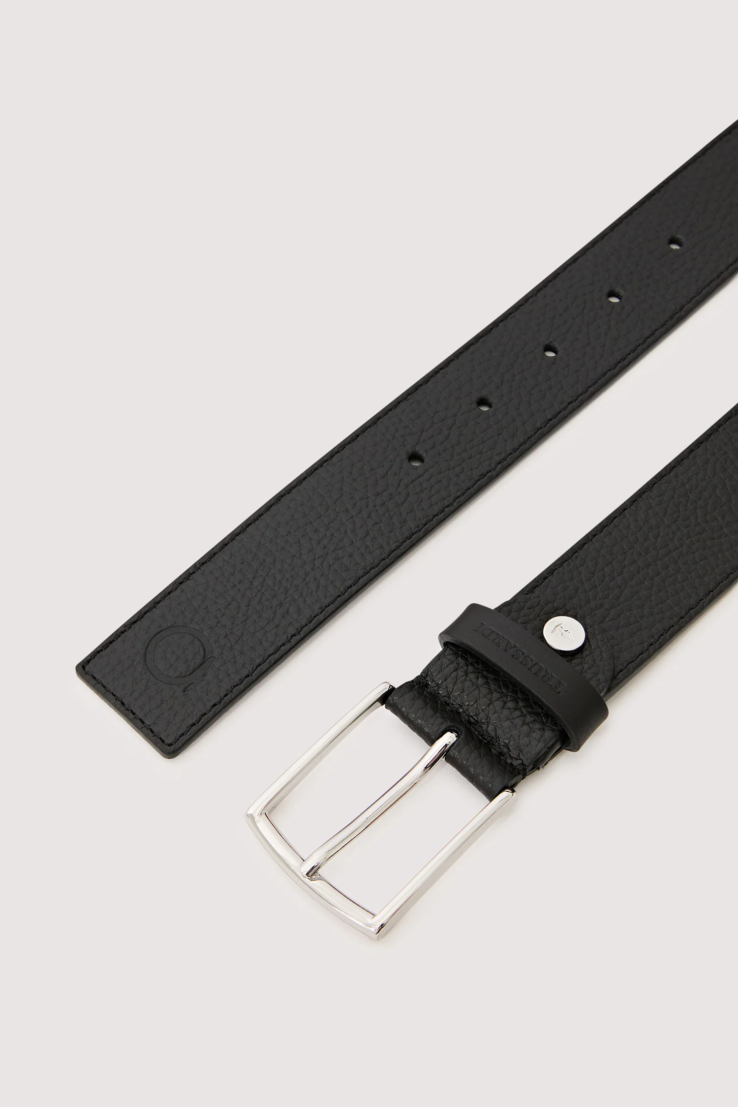 Essential hammered leather belt - Image 4