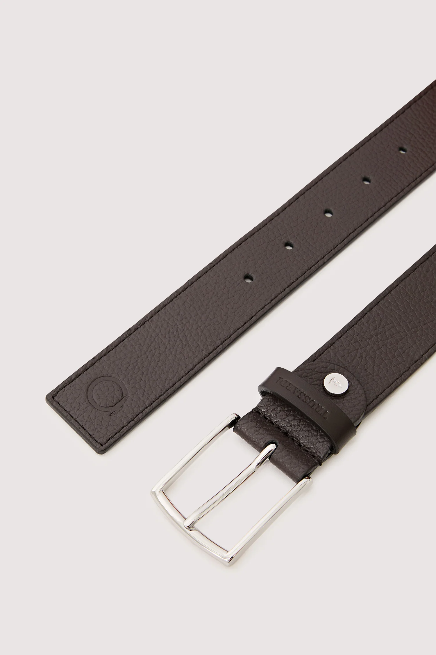 Essential hammered leather belt - Image 4