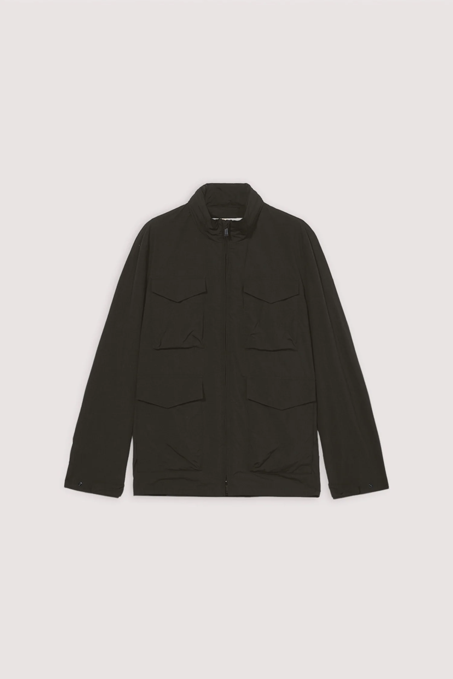 Field jacket in crinkle nylon - Image 5