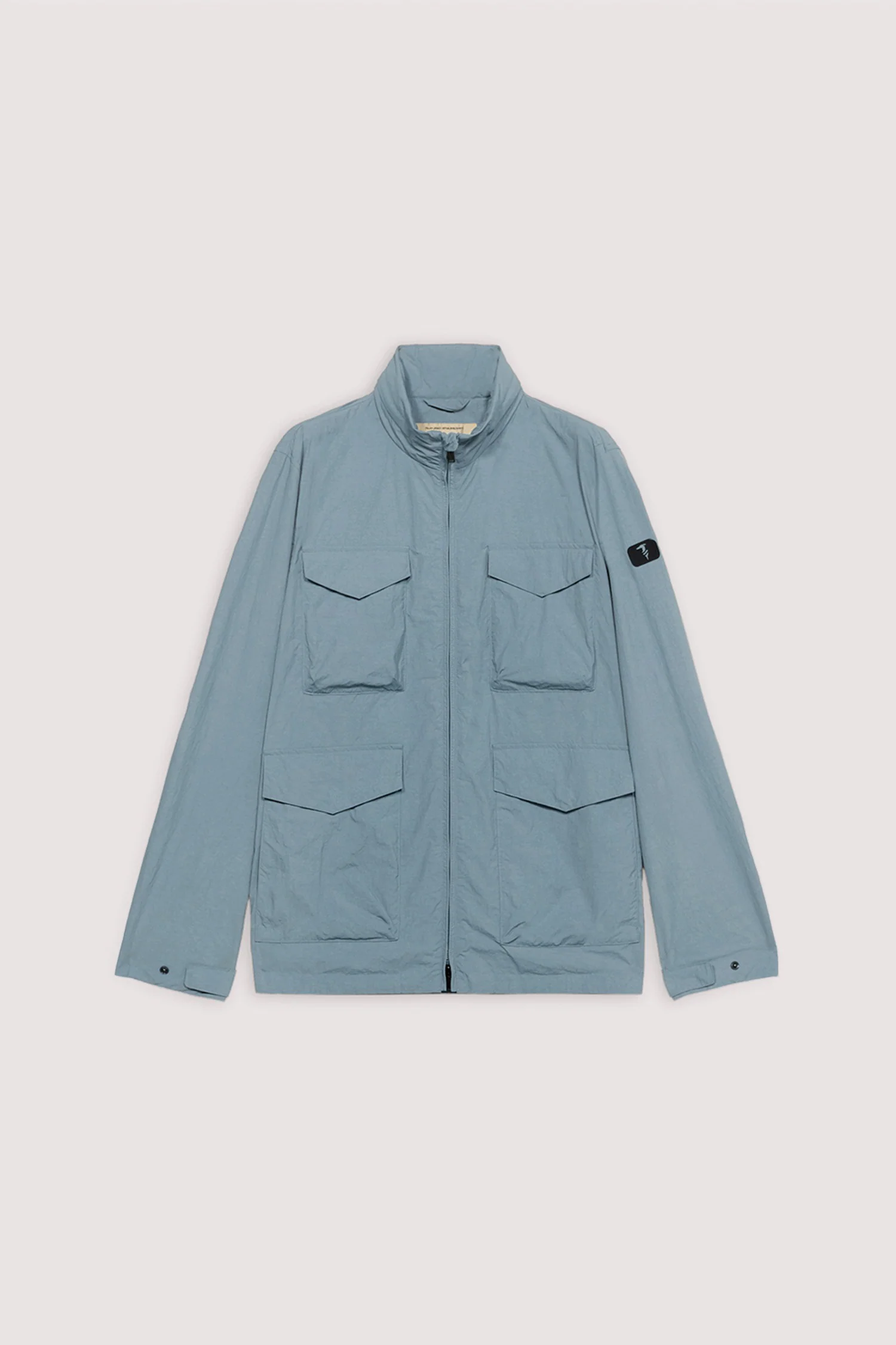 Field jacket in crinkle nylon - Image 5