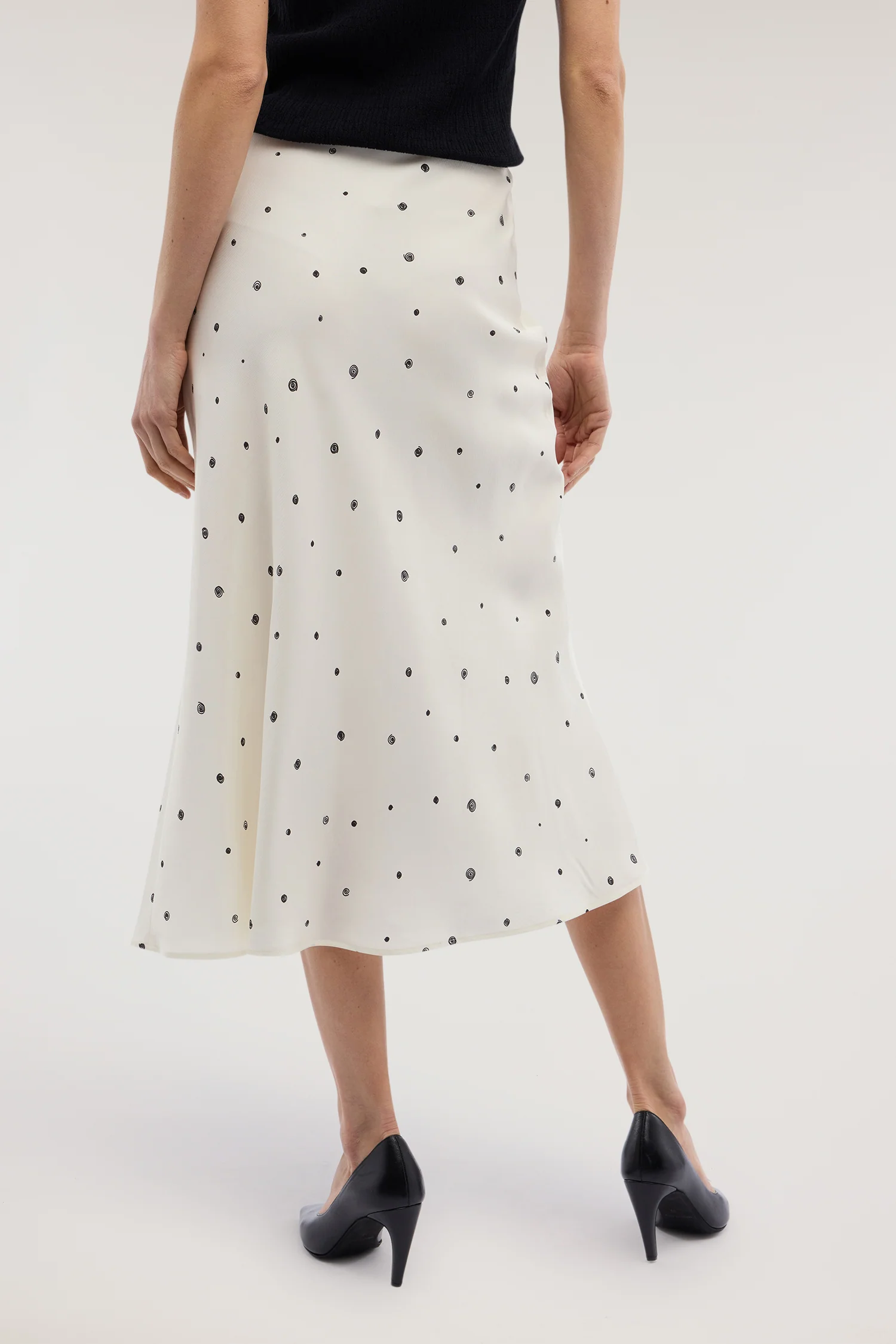 Gonna midi Gentle Pois with viscose waistband - Image 7