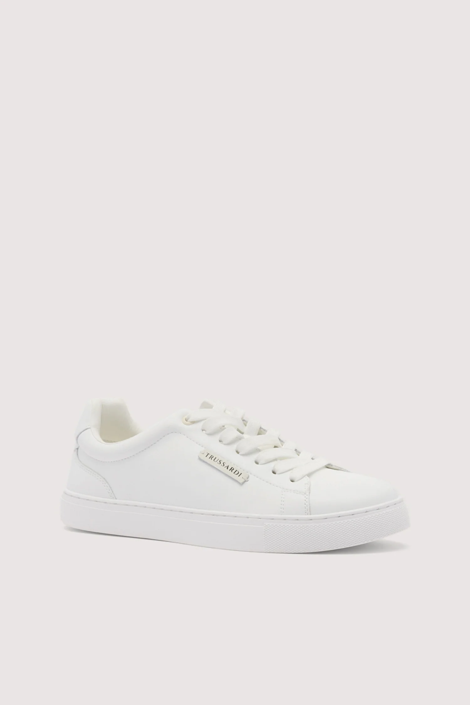Leather cupsole trainer - Image 3