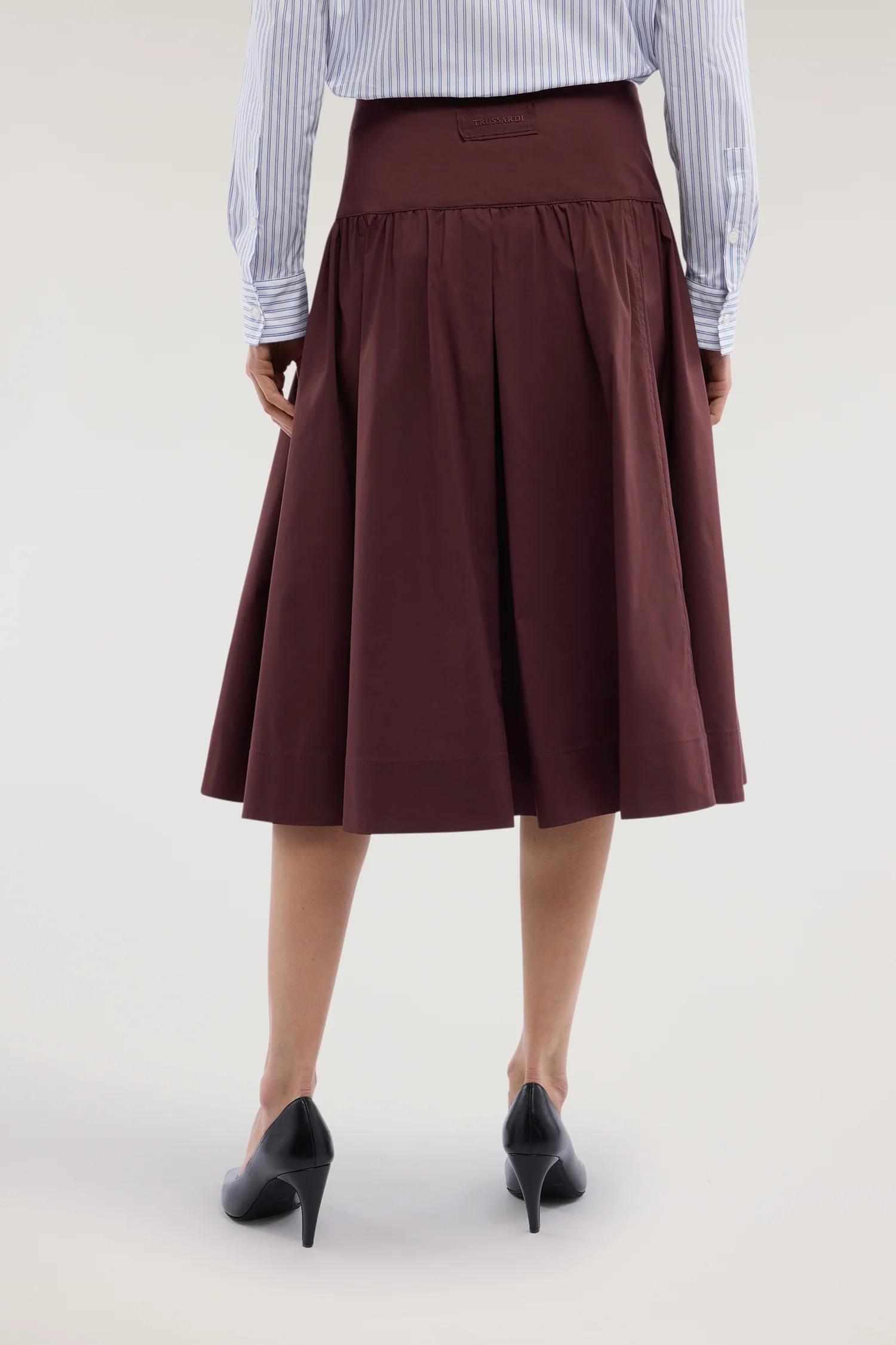 Lightweight cotton A-line dress - Image 2
