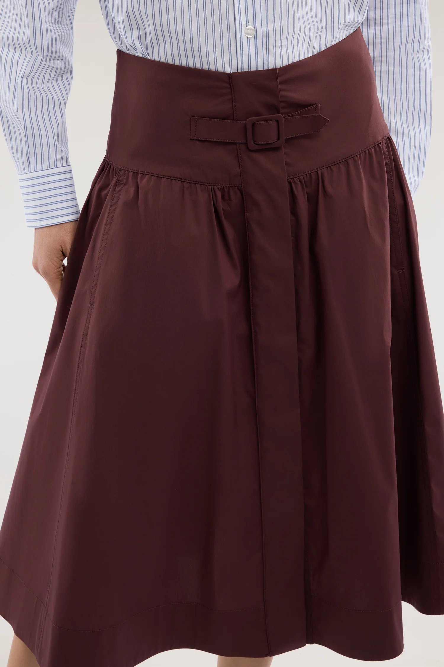 Lightweight cotton A-line dress - Image 3