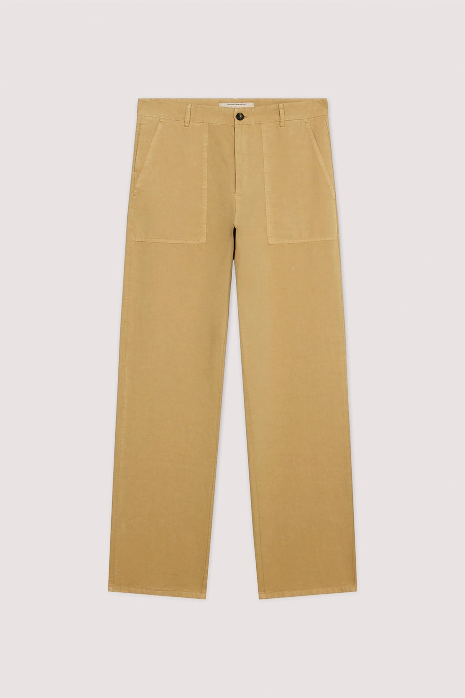 Linen-blend fatigue trousers - Image 5