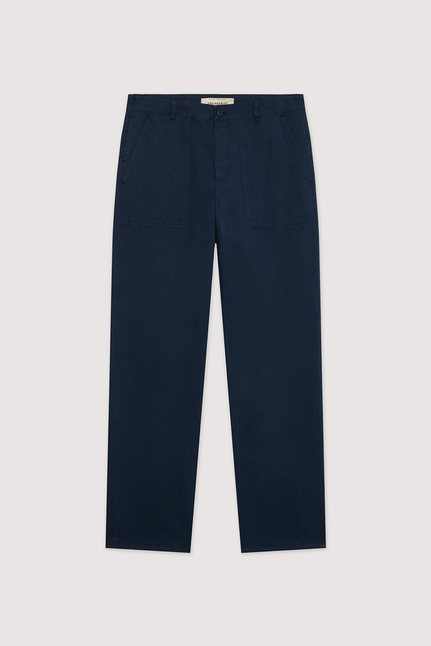 Linen-blend fatigue trousers - Image 5