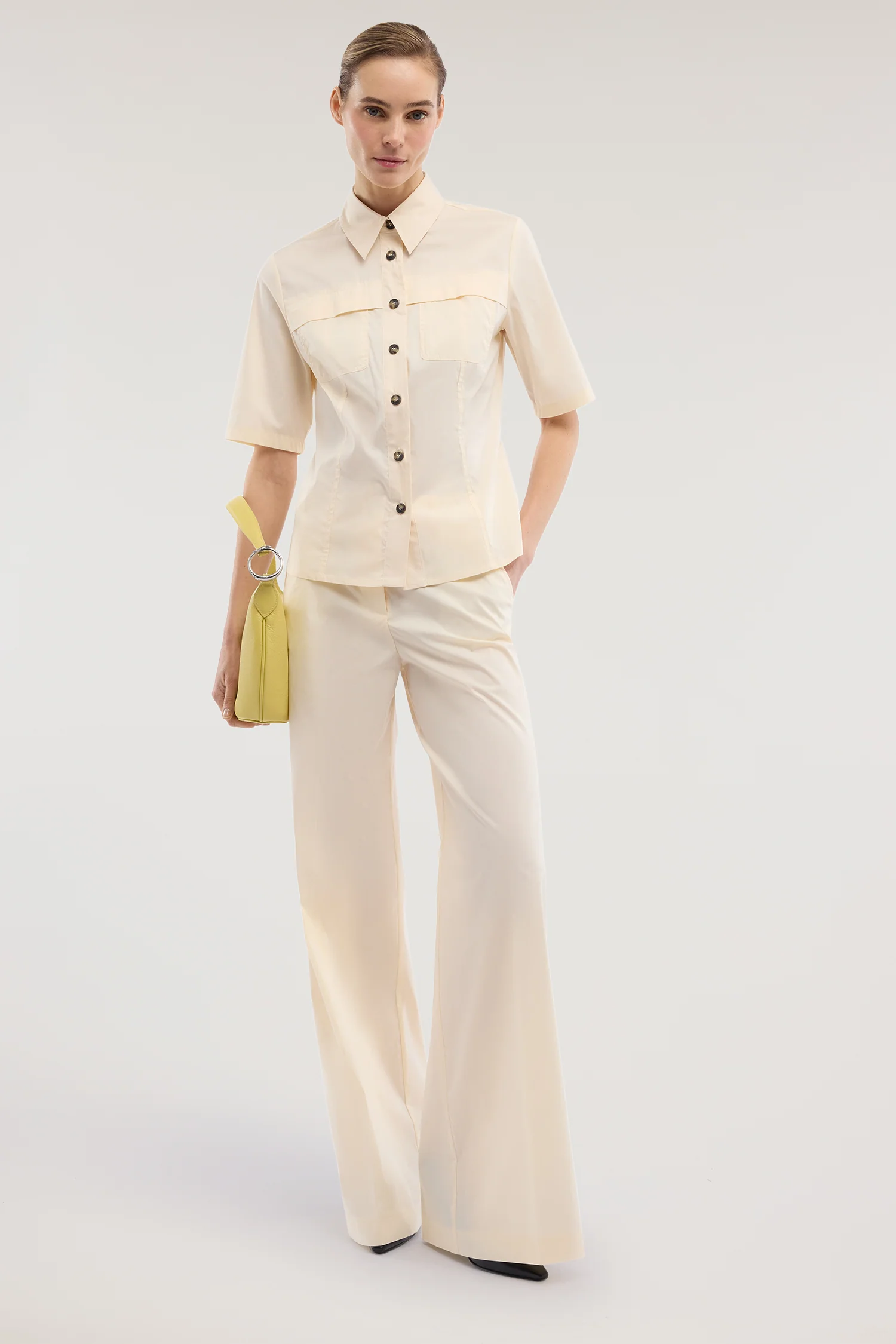 Loose-fitting cotton trousers - Image 4
