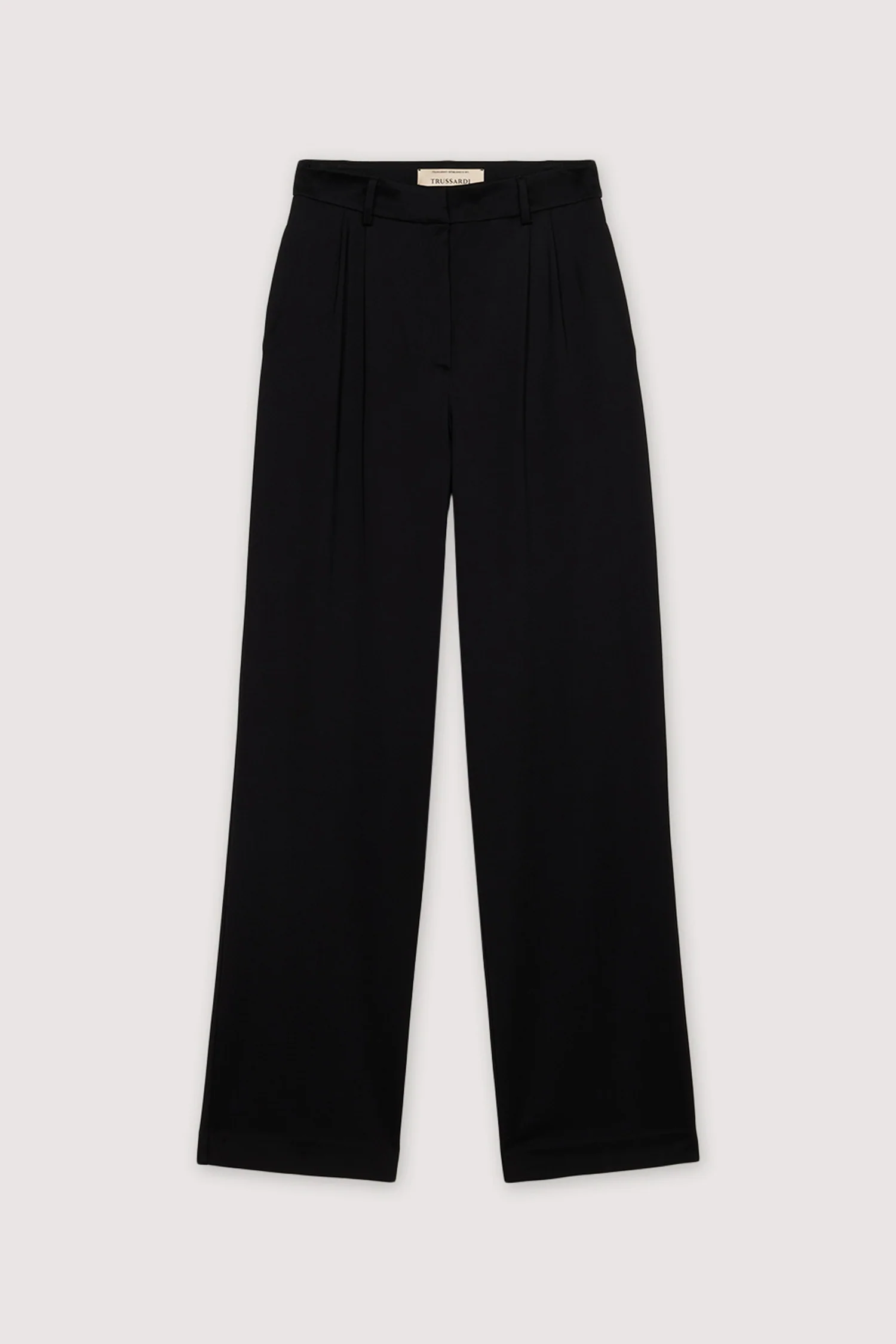 Loose-fitting trousers in fluid fabric - Image 5