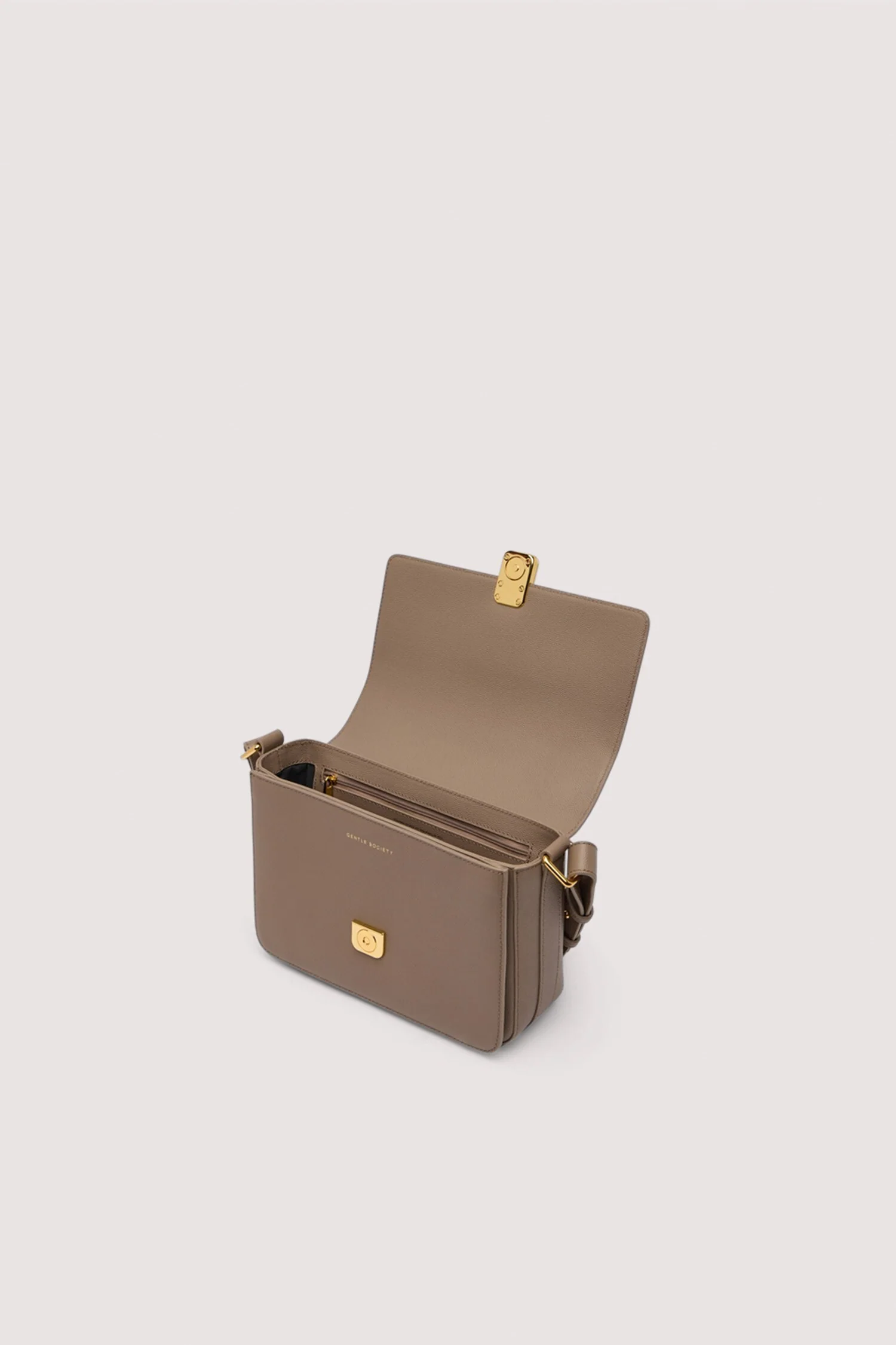 Medium leather shoulder bag Cameo - Image 3