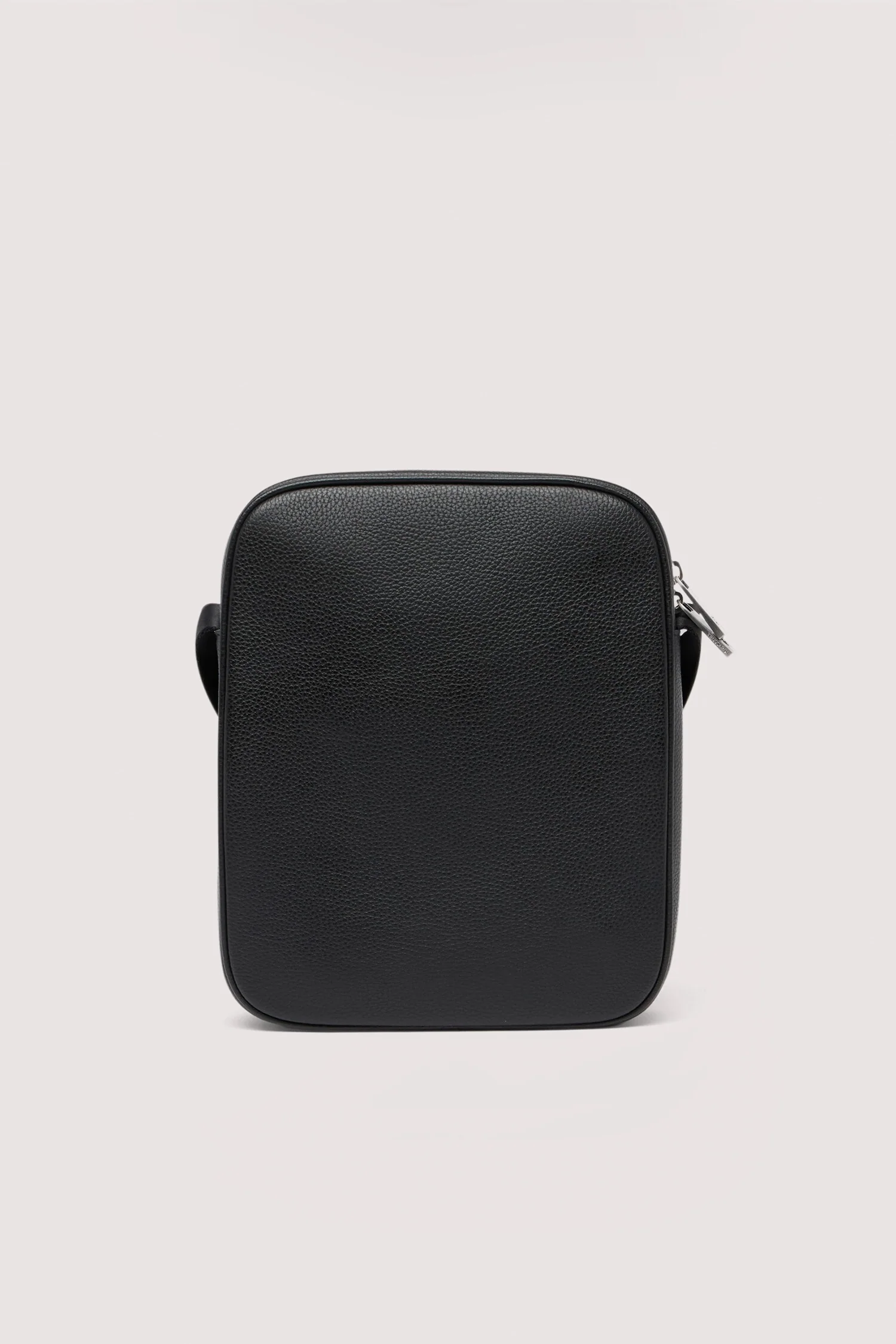 Medium-sized messenger bag in grained leather - Image 3