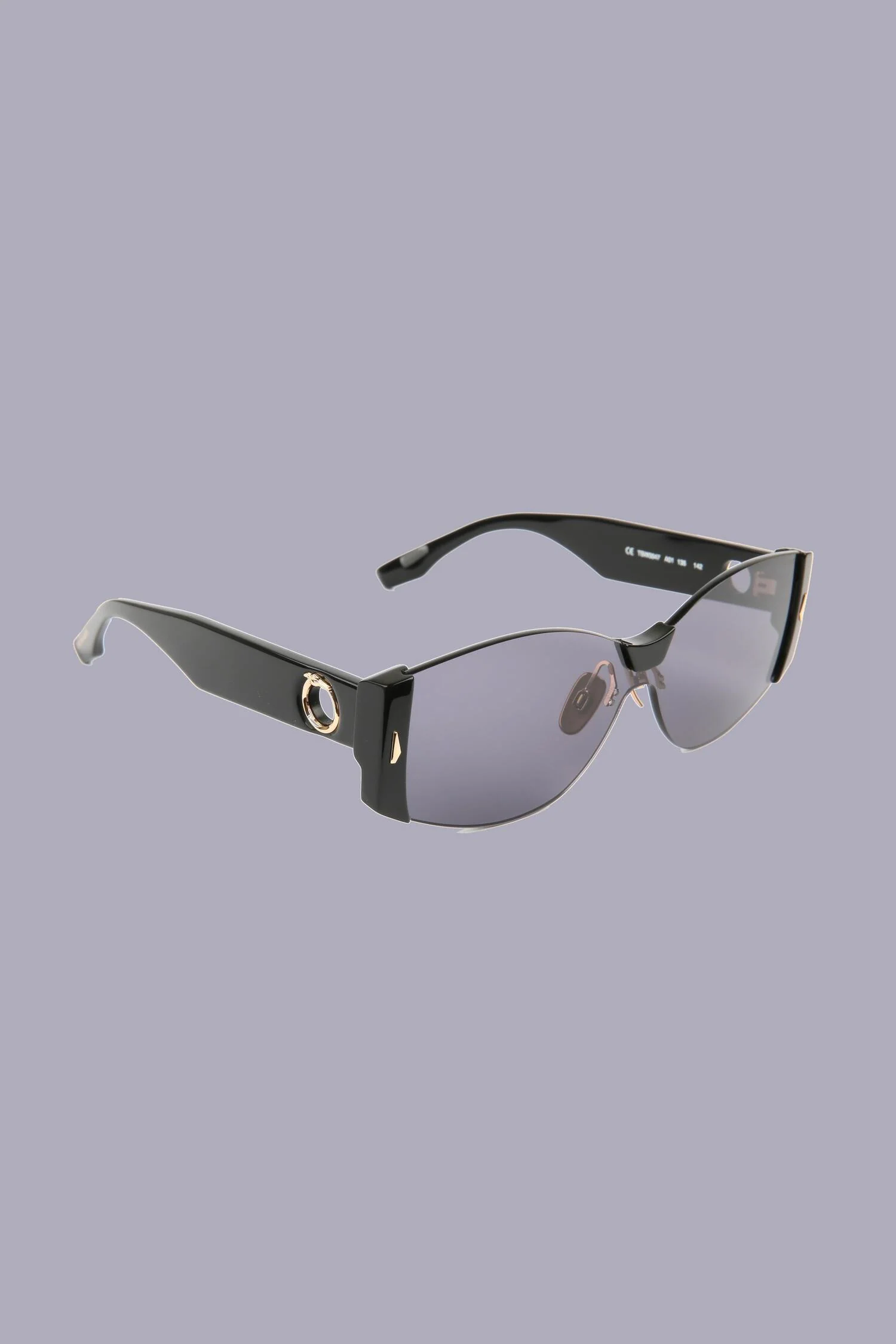 Metal sunglasses with logo