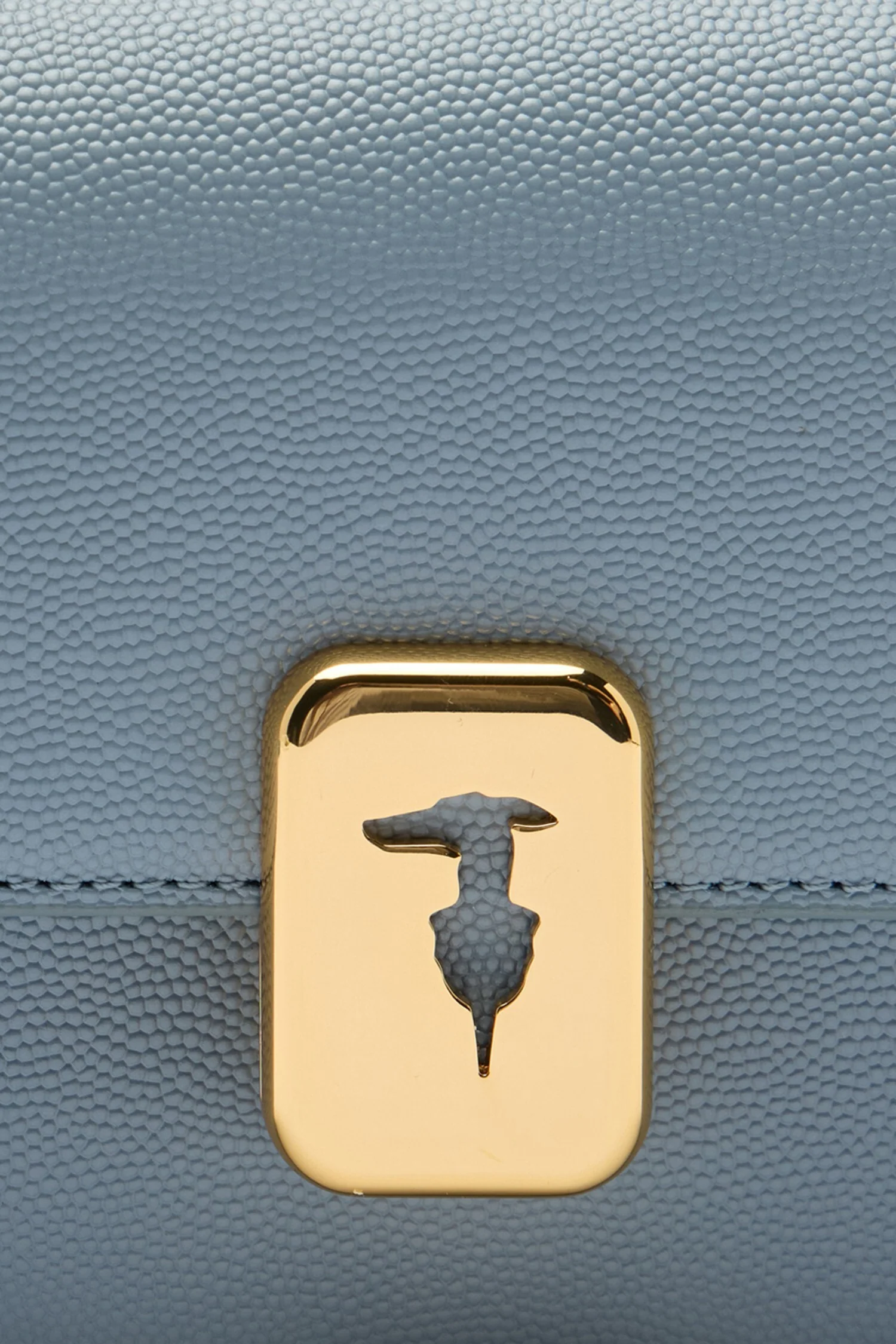 Mini shoulder bag in leather - Image 4